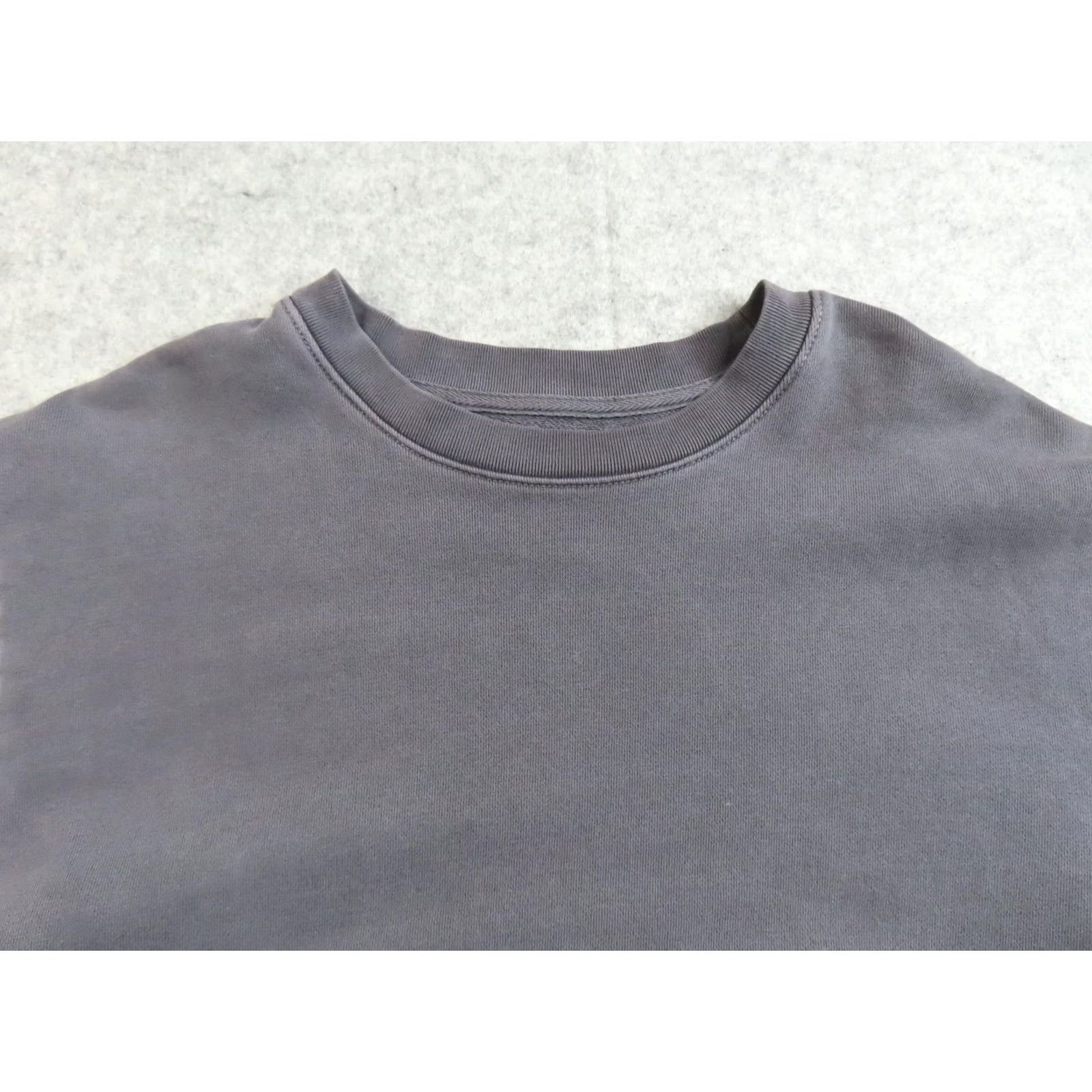 Feature Sweatshirt Mens Large Gray Knit Crewneck Pullover Usa All Things Good, Men's — image 6 of 6