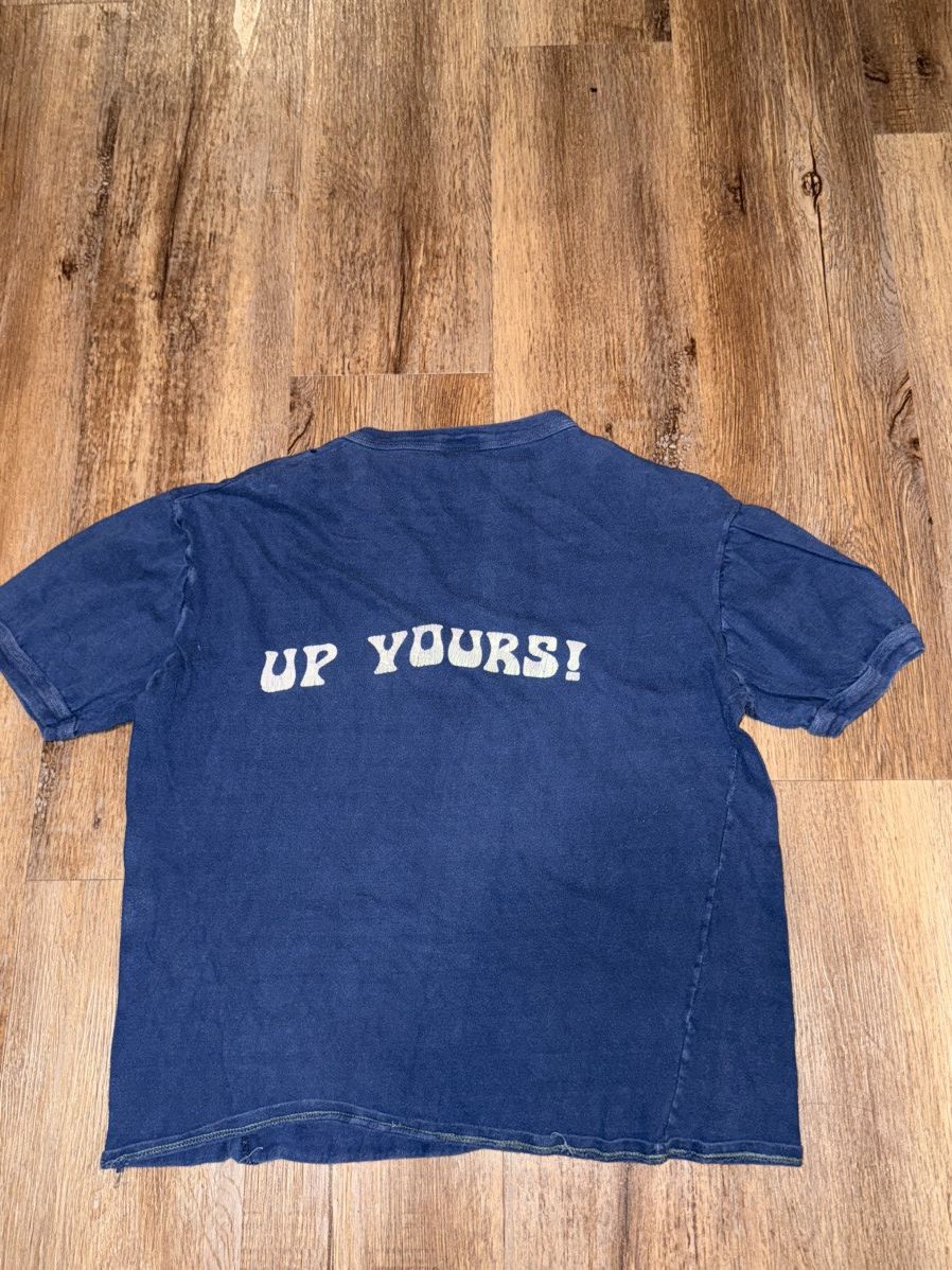 Other “I Upped My Pledge…” Vintage Tee (Blue) Size US S / EU 44-46 / 1 - 5 Thumbnail