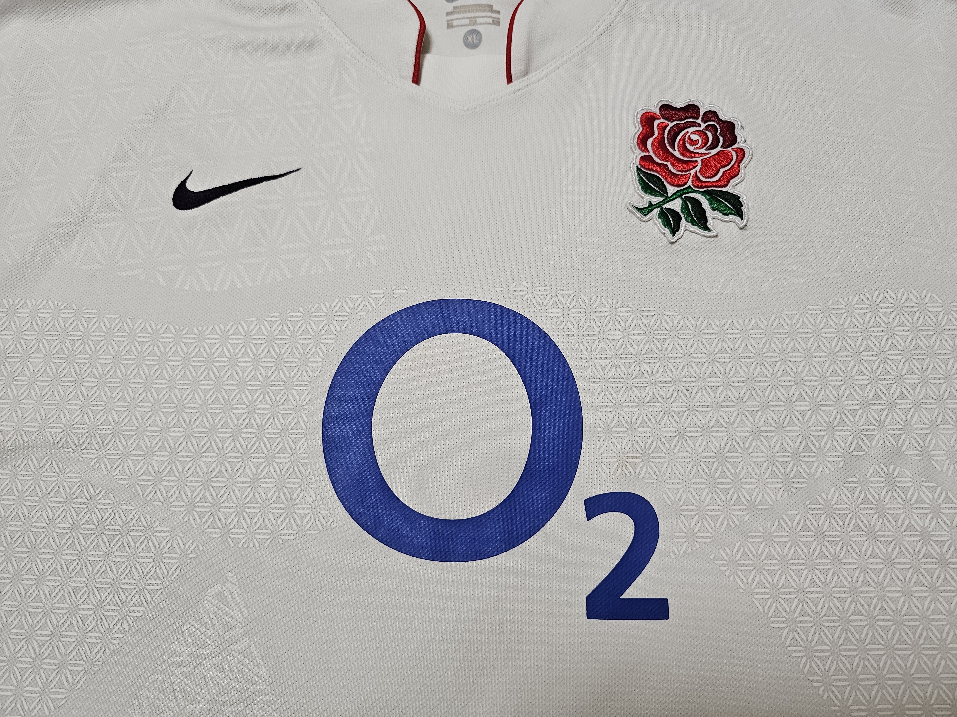All Sport × Nike × Vintage ENGLAND RUGBY JERSEY RUGBY UNION HOME SHIRT RUGBY JERSEY Size US XL / EU 56 / 4 - 3 Thumbnail