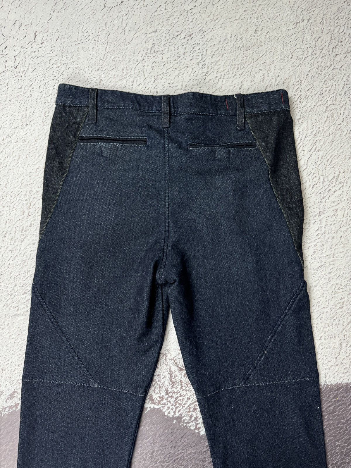Marithe + Francois Girbaud Le Jean de Marithe Francois Girbaud denim nylon hybrid pants Size US 33 - 16 Thumbnail
