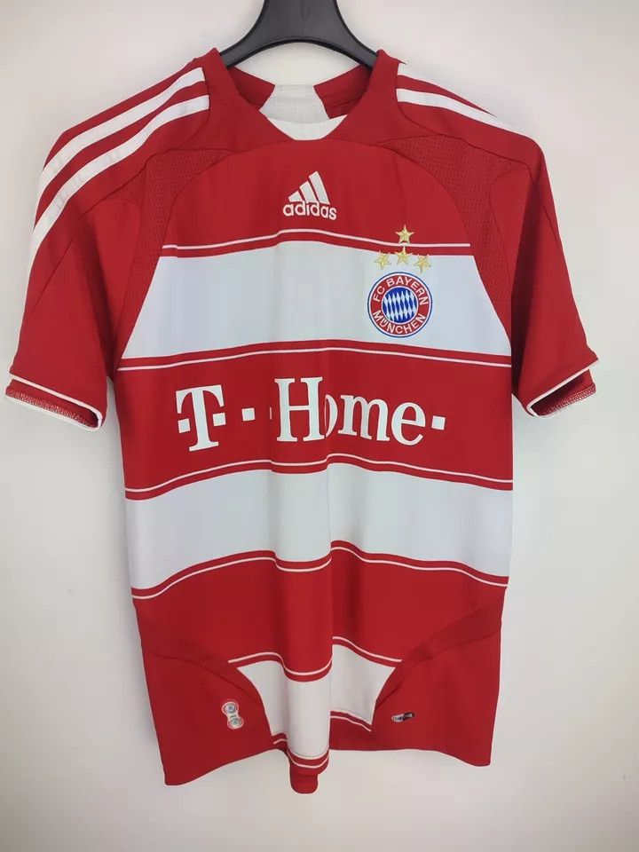 Adidas FC Bayern Munich Munchen 2007-08 home FOOTBALL Kit SHIRT Size US S / EU 44-46 / 1 - 17 Thumbnail