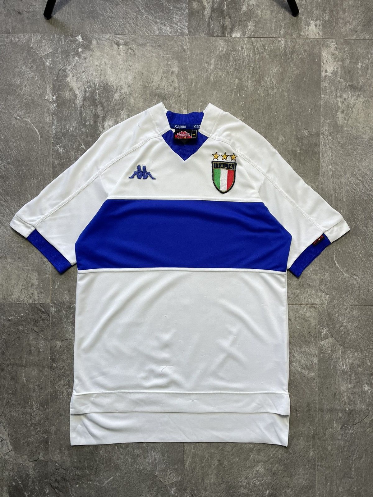 Kappa Vintage Kappa Italy 1998 1999 2000 Away Football Jersey Size US S / EU 44-46 / 1 - 1 Thumbnail