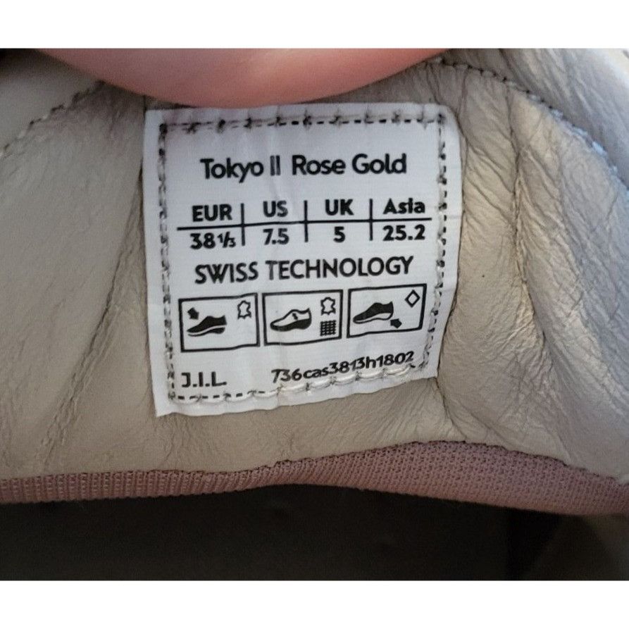 Joya Joya Tokyo II Rose Gold Walking Shoes 7.5 Ortholite Comfort Size US 7.5 / IT 37.5 - 5 Thumbnail