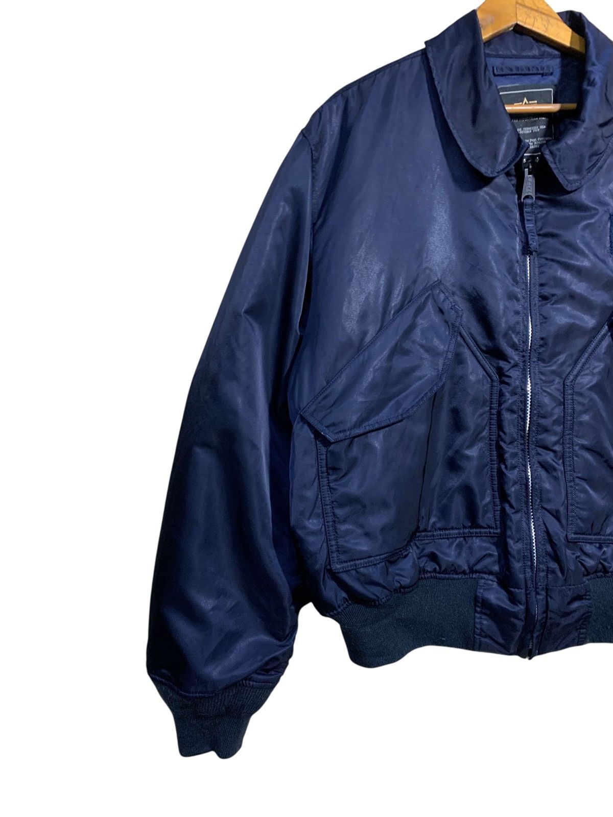 Alpha Industries 🔥ALPHA INDUSTRIES CWU-45 BOMBER TANKER JACKET Size US XXL / EU 58 / 5 - 2 Thumbnail