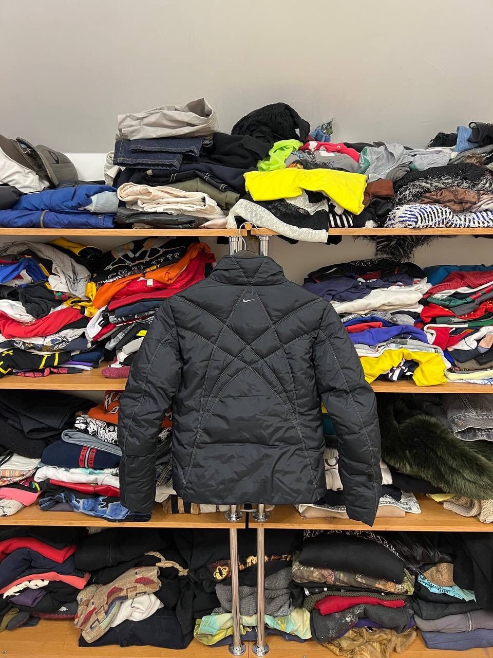 Nike Vintage Nike Puffer Bomber jacket y2k Size S / US 4 / IT 40 - 8 Thumbnail