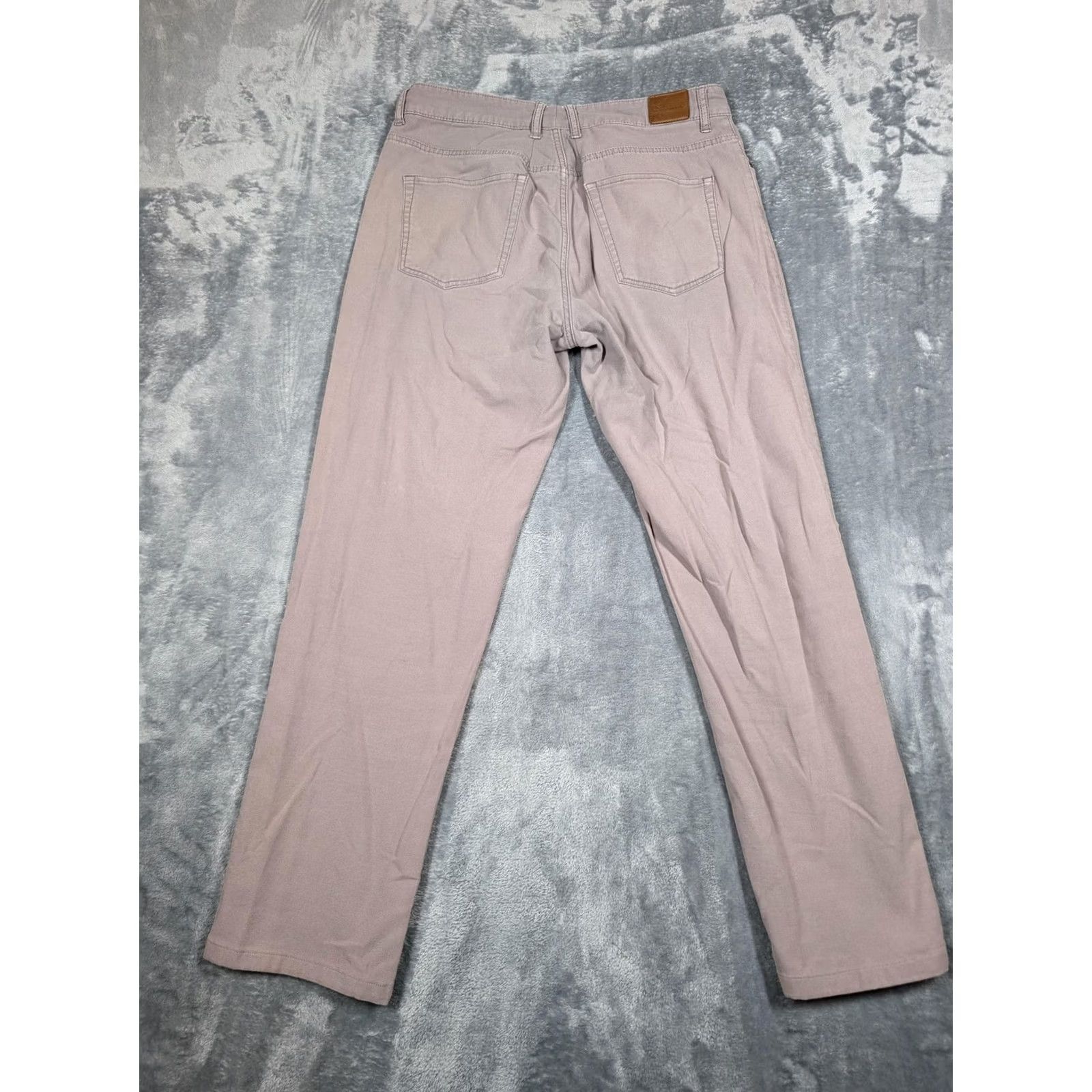 Peter Millar Peter Millar Pants Mens 31x29 Gray Straight Leg Stretch Cotton Casual Chino Size US 31 - 7 Thumbnail