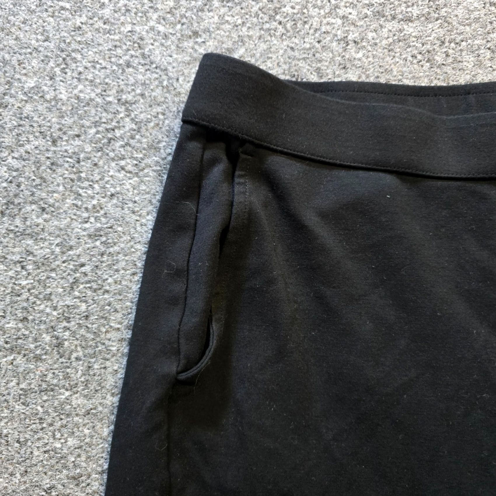 J. Jill VINTAGE J Jill Pants Womens Small Black Wide Leg Wearever Stretch Capsule Basic Casual Size 30" / US 8 / IT 44 - 3 Thumbnail