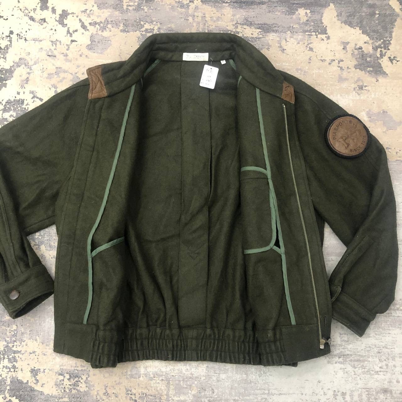 Japanese Brand × Vintage Y691. PIA SPORTS WOOL BOMBER JACKET Size US L / EU 52-54 / 3 - 3 Thumbnail