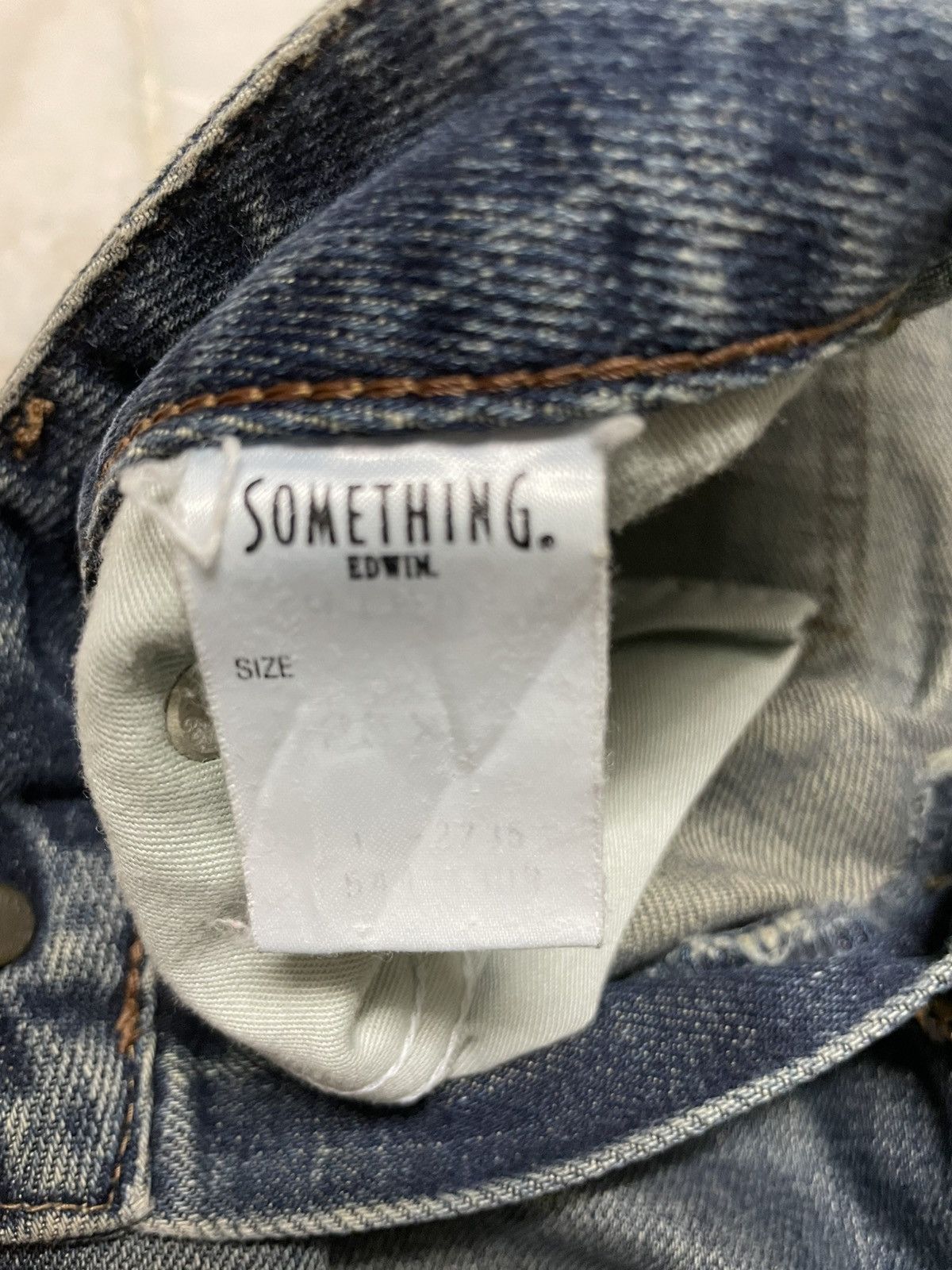 Edwin Flared Bell Bottom💥Something Edwin Rusty Mudwash Rare Jean Size 26" / US 2 / IT 38 - 7 Thumbnail