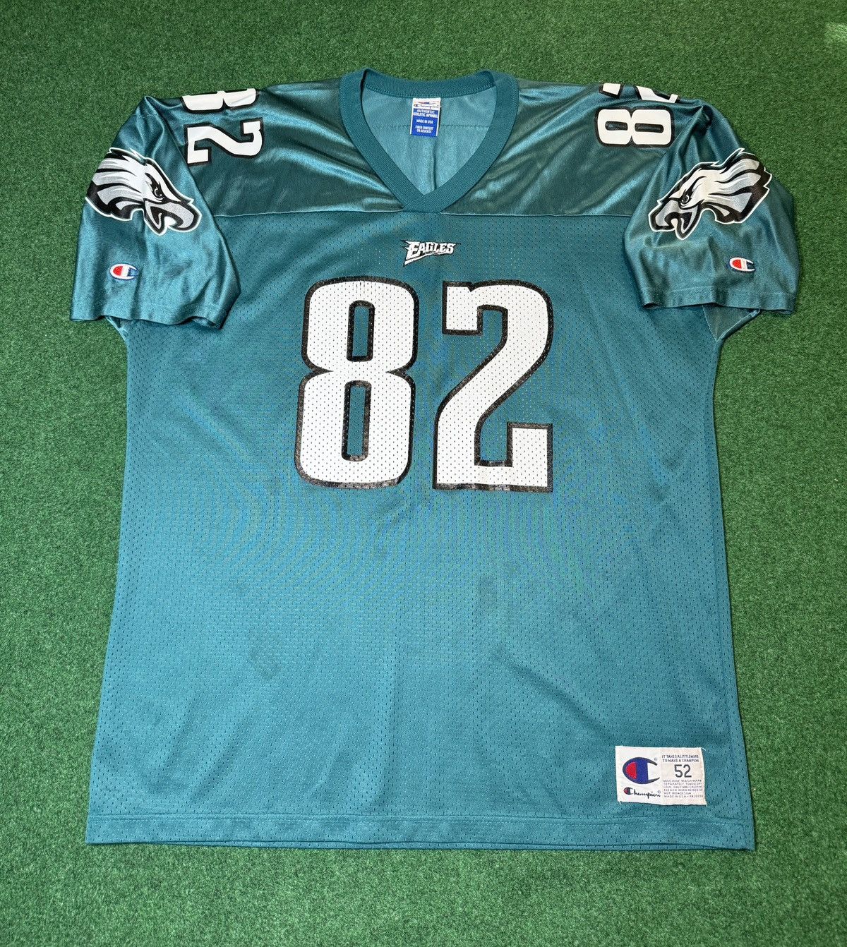 Champion × NFL × Vintage Vintage 90s Philadelphia Eagles NFL Champion XL Jones Jersey Size US XL / EU 56 / 4 - 1 Thumbnail