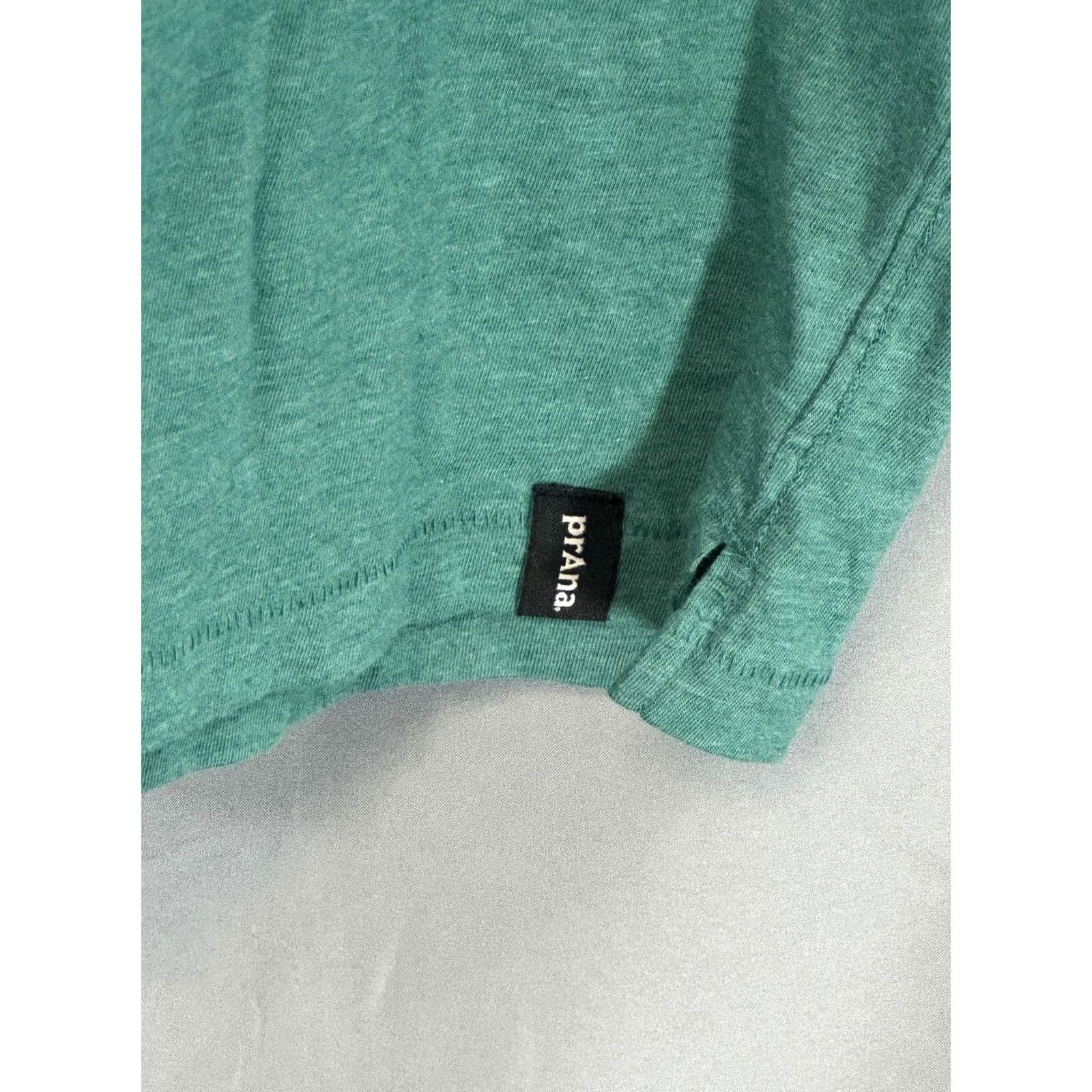 Prana prAna Polo Shirt Mens L Green Organic Cotton Blend Casual Pocket Eco Polo Shirt Mens Large Green Eco Breathable Lightweight Size US L / EU 52-54 / 3 - 4 Thumbnail
