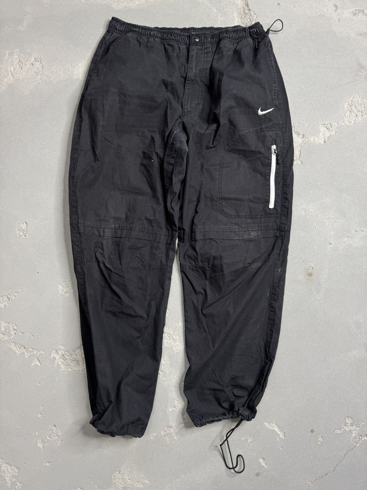 Nike Vintage Nike Drill Pants Streetwear Y2K Size L Size US 34 / EU 50 - 3 Thumbnail