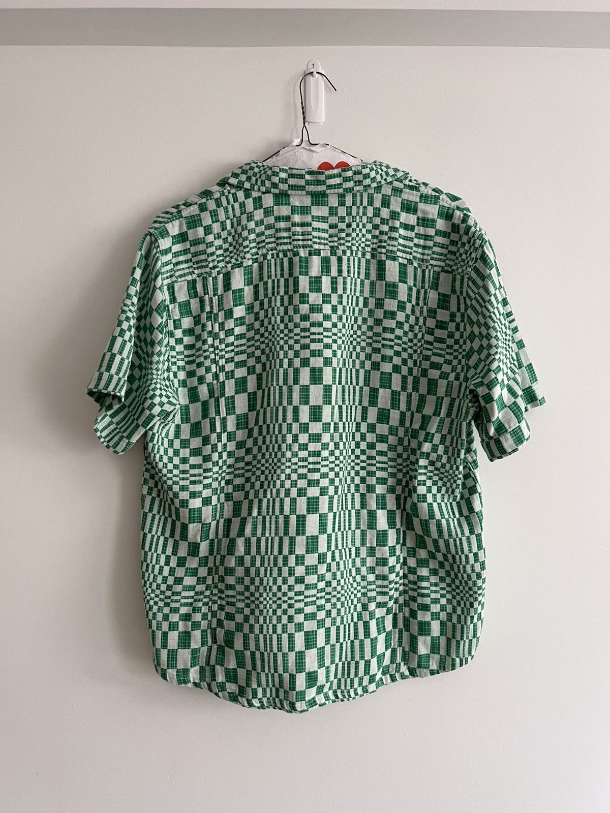 Corridor Ss Button Up in Green, Men's (Size M) — image 2 of 2