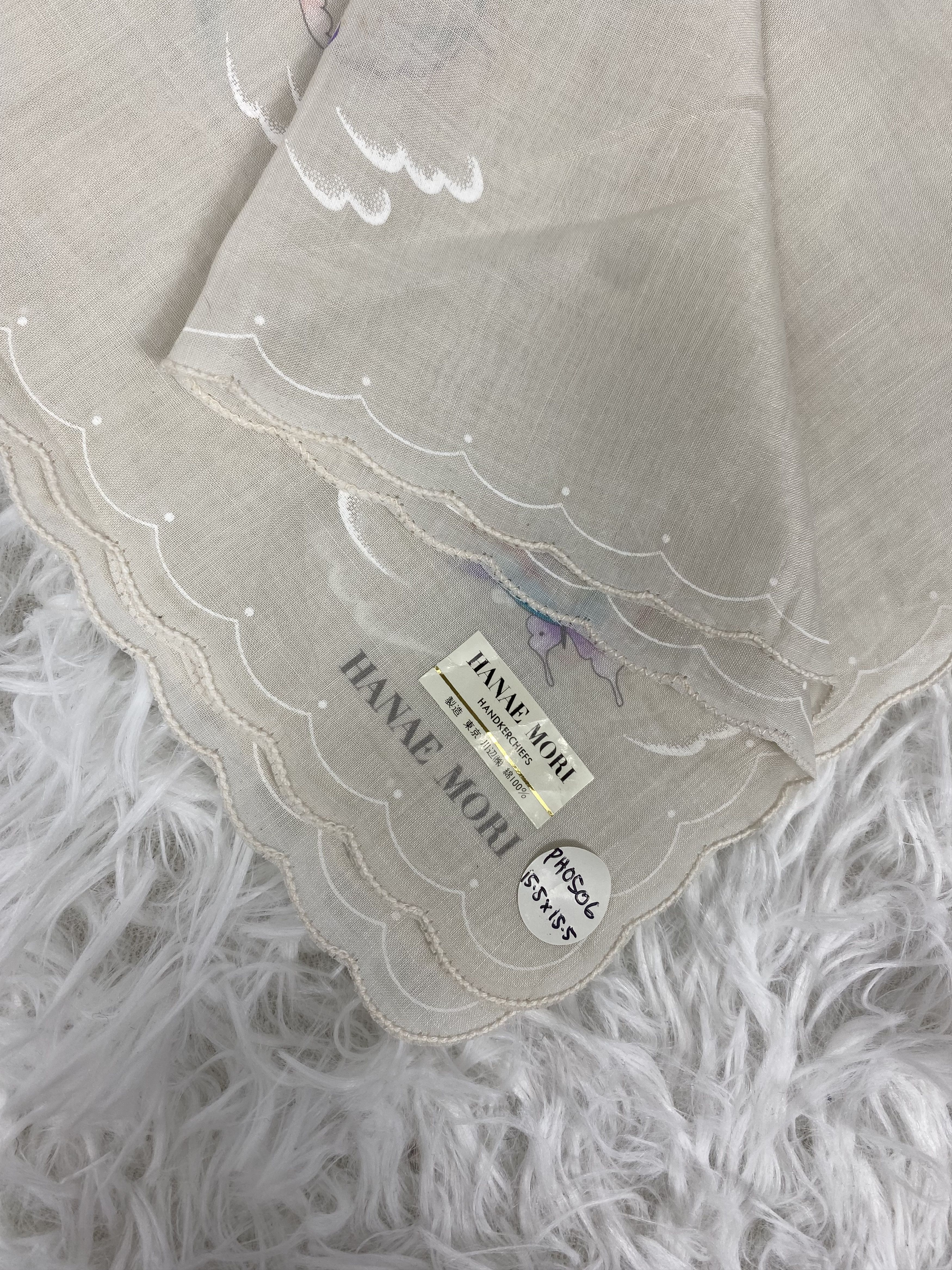 Hanae Mori Vintage Hanae Mori Handkerchief Neckerchief PH0506 Size ONE SIZE - 2 Thumbnail