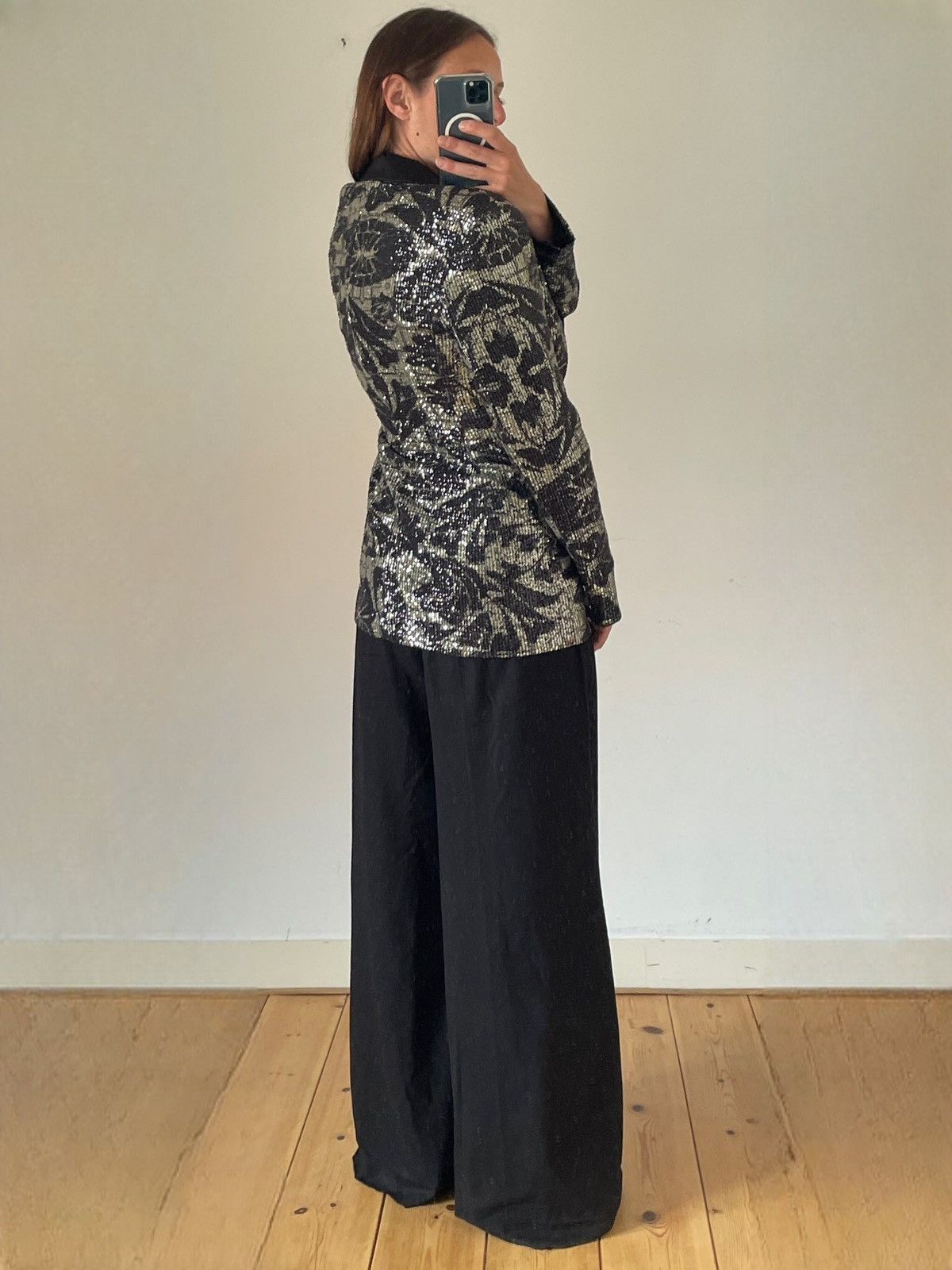 ROTATE Rotate birger christensen augustina sequin blazer satin Size XS / US 0-2 / IT 36-38 - 4 Thumbnail