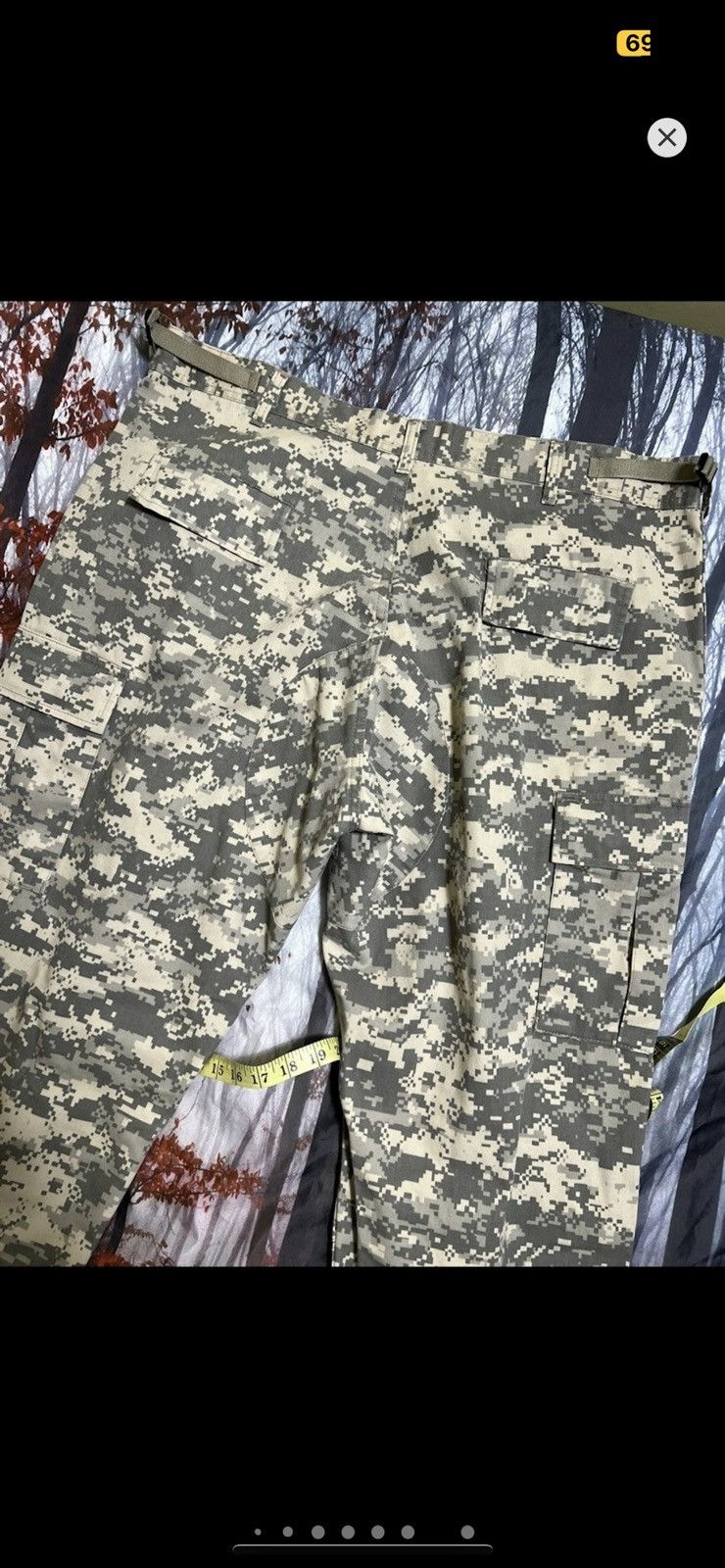 Vintage ***FINAL DROP***RARE 90s DIGI CAMO ROTHCO CARGO PANT XL Size US 43 - 16 Thumbnail