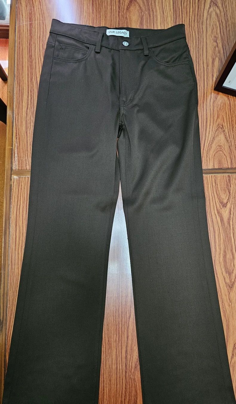 Our Legacy our legacy2022 Winter Men's Wool Straight Pants 2505-Nextar Size US 31 - 2 Thumbnail