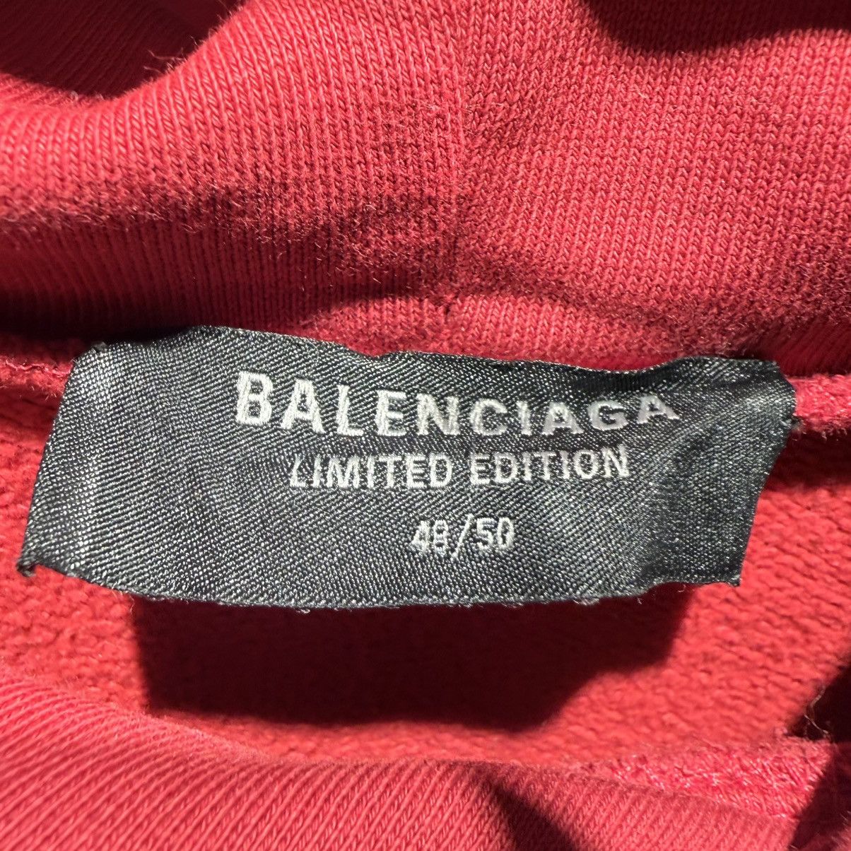 Balenciaga LIMITED EDITION 48/50 Balenciaga reconstructed hoodie Size US XXS / EU 40 - 4 Thumbnail