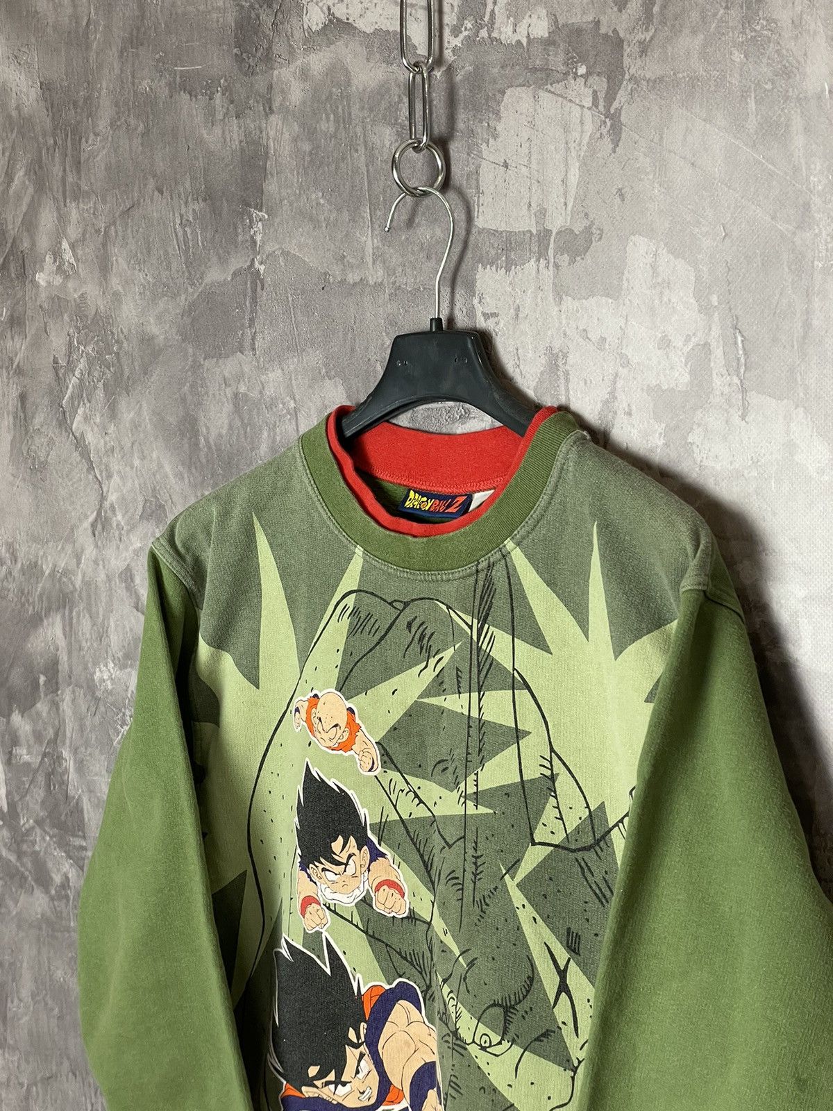 Anime × Japanese Brand × Vintage Rare Vintage 1989 Dragon Ball Z Super Saiyan Sweatshirt 80s Size US XS / EU 42 / 0 - 7 Thumbnail