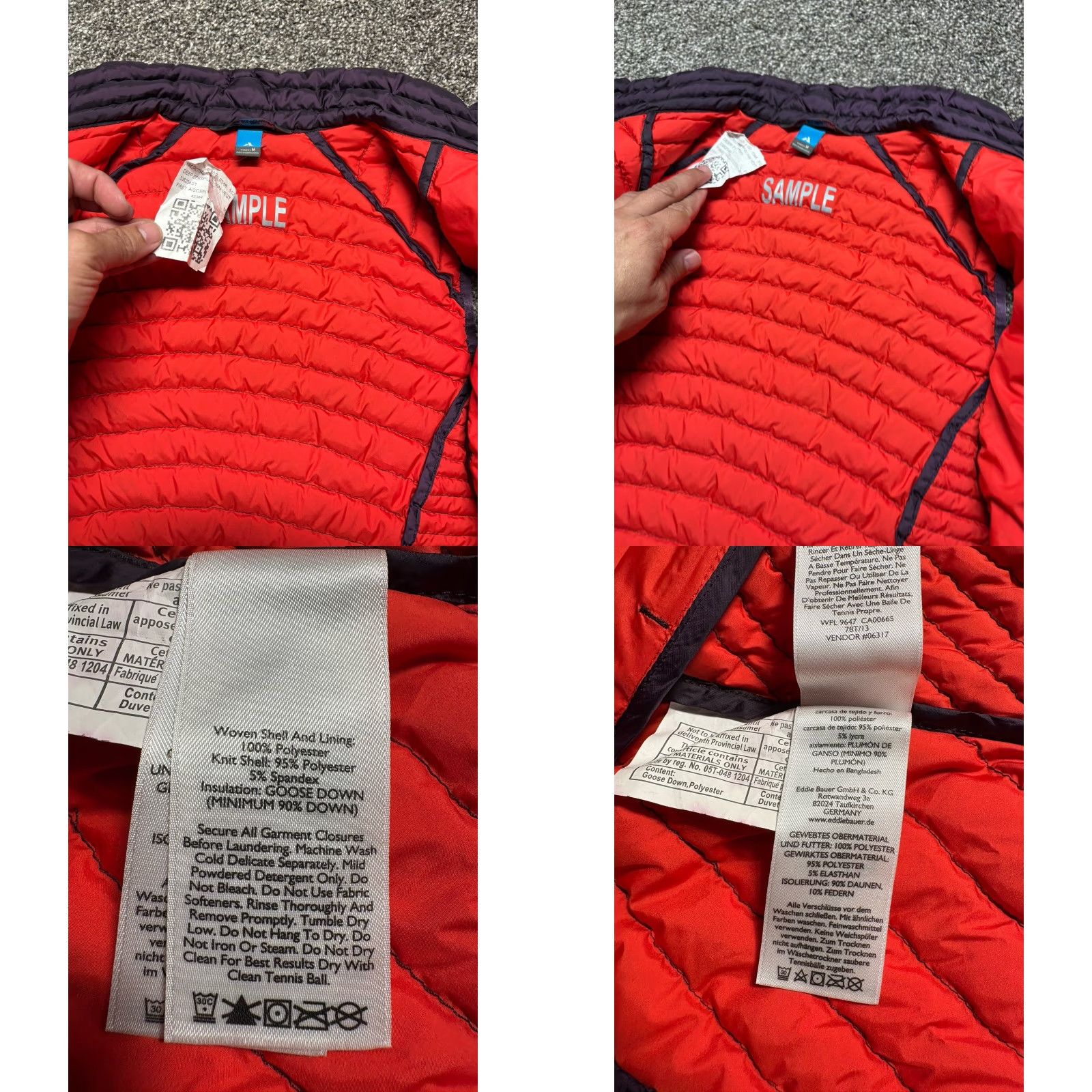 Eddie Bauer Eddie Bauer First Ascent Vest Womens Medium Stormdown 800 Goose Down Jacket Size M / US 6-8 / IT 42-44 - 9 Thumbnail