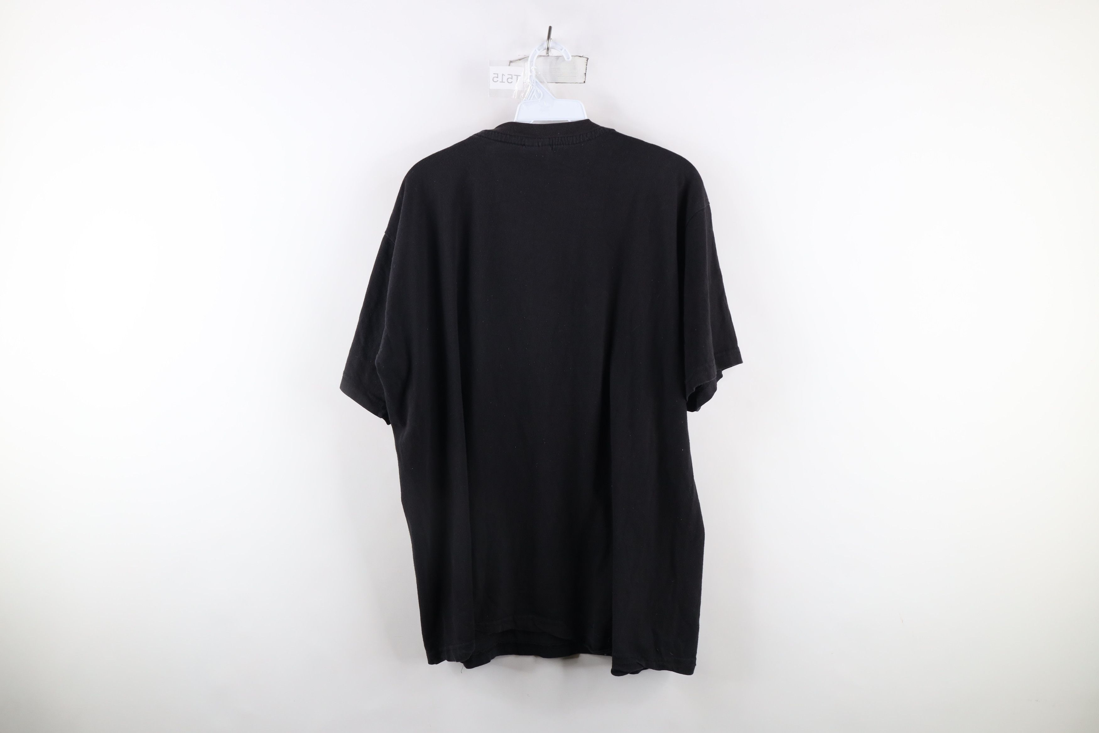 Vintage Vintage 90s Streetwear Short Sleeve T-Shirt Black Cotton Size US XL / EU 56 / 4 - 10 Thumbnail