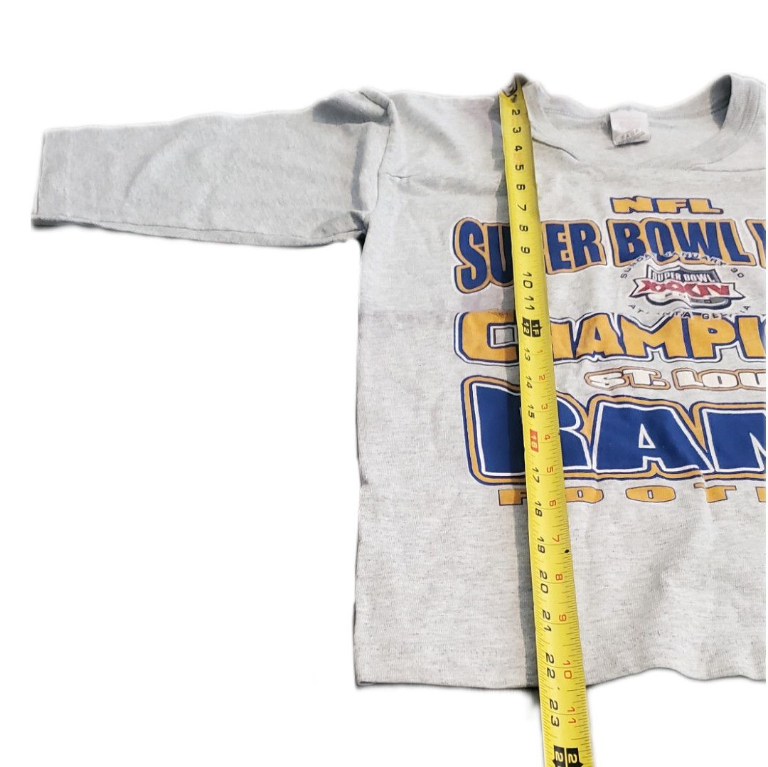 NFL × Vintage 1999 St. Louis Rams Champions Youth T-Shirt/Crop Top Size S / US 4 / IT 40 - 6 Thumbnail