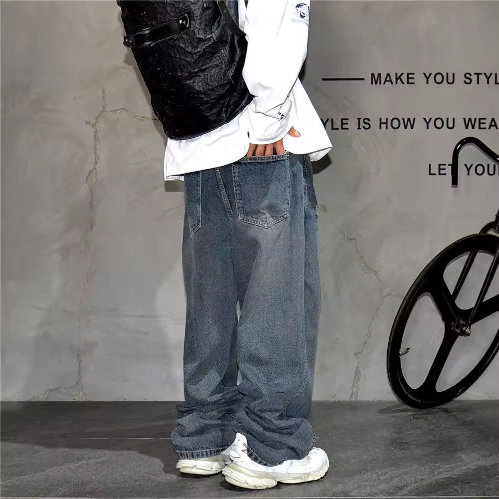Japanese Brand × Jean Stacked Baggy Jeans Size US 33 - 2 Thumbnail