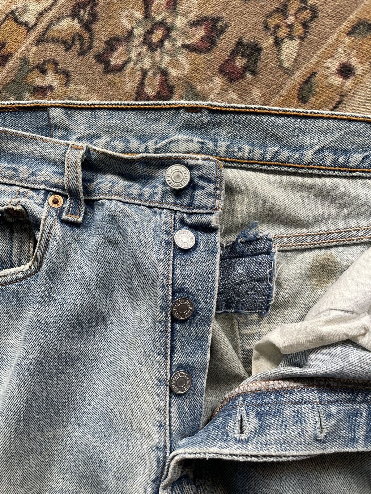 Levi's × Levi's Vintage Clothing × Vintage Vintage Levis 501xx Crazy Rare Pants Size US 32 / EU 48 - 18 Thumbnail