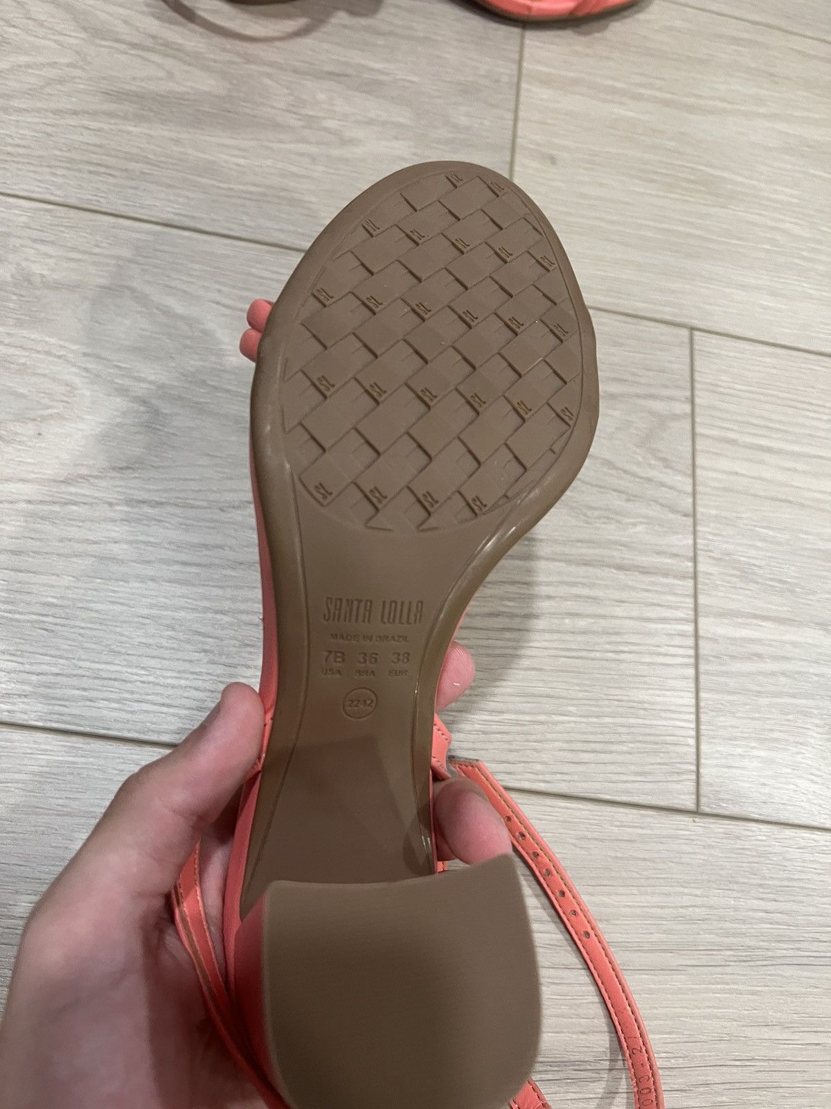 Other Santa Lola heels from brazil never worn Size US 7 / IT 37 - 3 Thumbnail