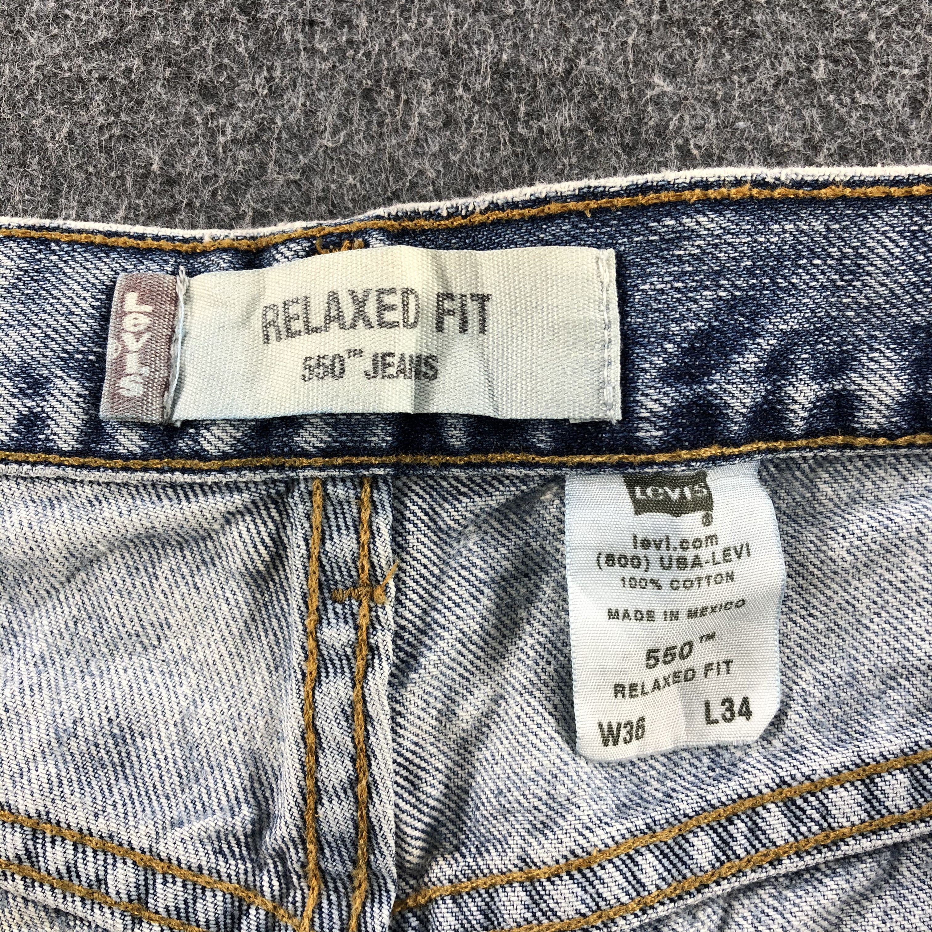 Levi's Light Wash Vintage Levis 550 Jeans-J1173 Size US 36 / EU 52 - 10 Thumbnail