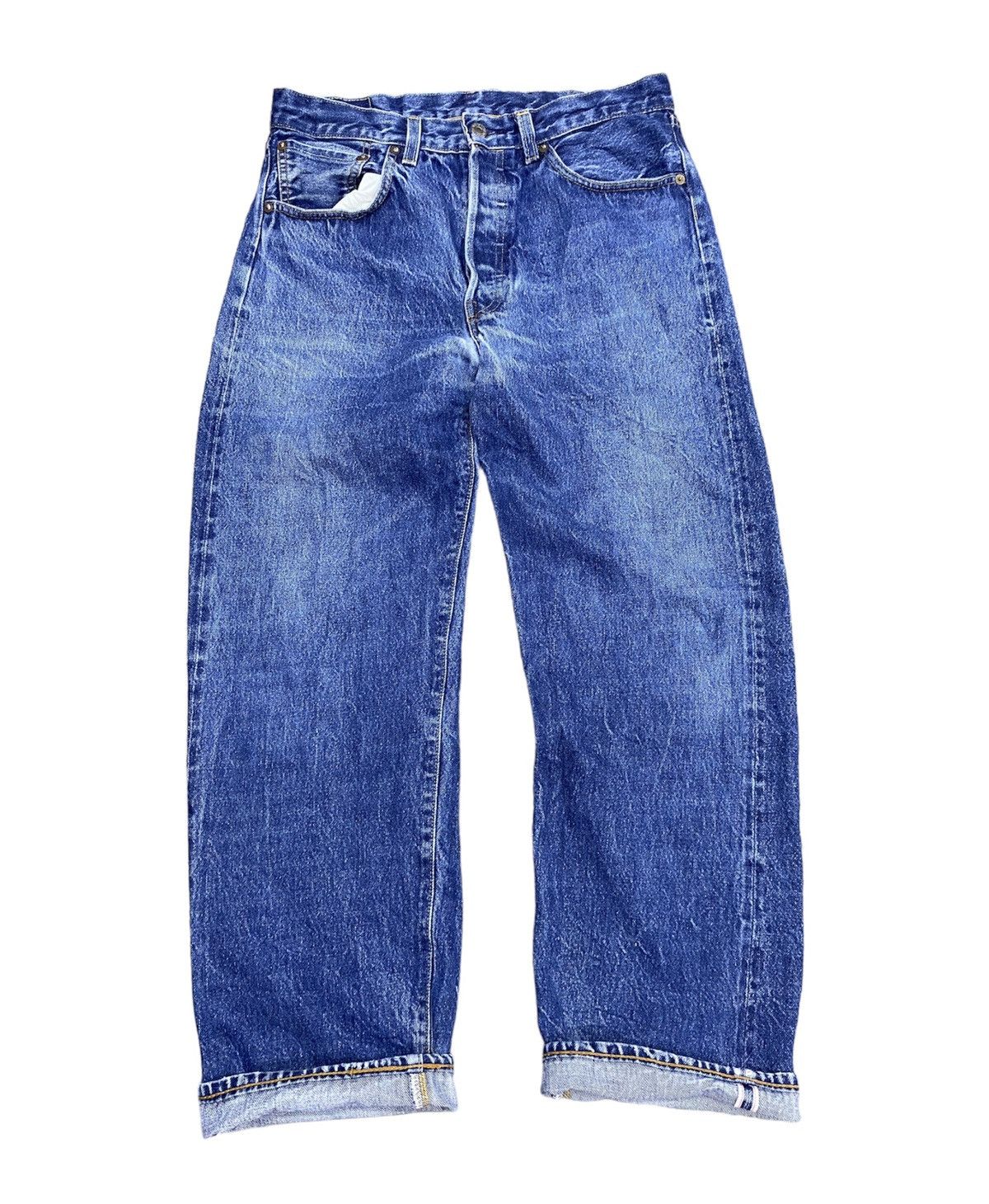 Levi's vintage levis selvedge 501xx redline distressed Size US 30 / EU 46 - 4 Thumbnail