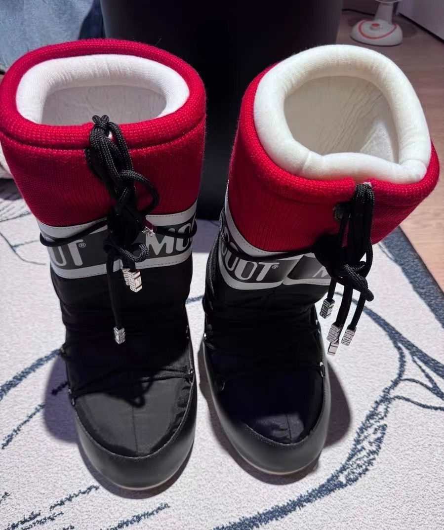 GCDS GCDS - FABRIC MOONBOOTS WITH LOGO BAND Size US 9.5 / EU 42-43 - 2 Thumbnail