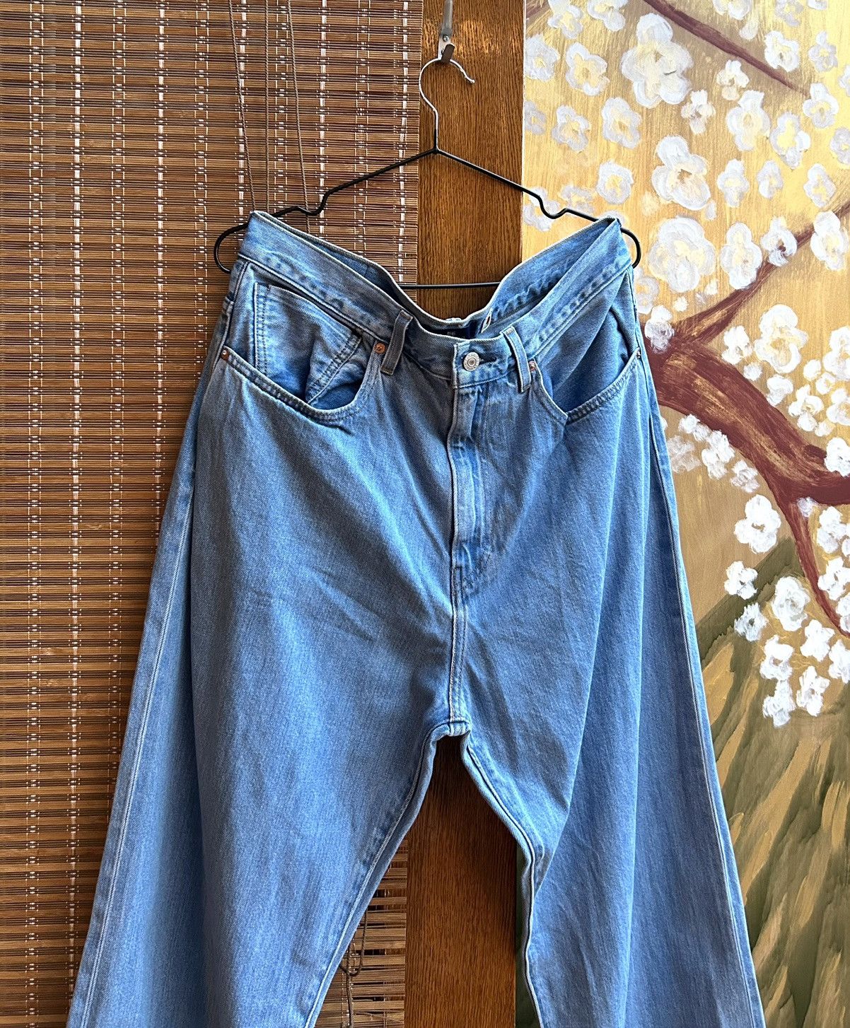 Levi's Levis Marker Loose Baggy Fit Japanese Selvedge Denim Jeans Size US 32 / EU 48 - 6 Thumbnail