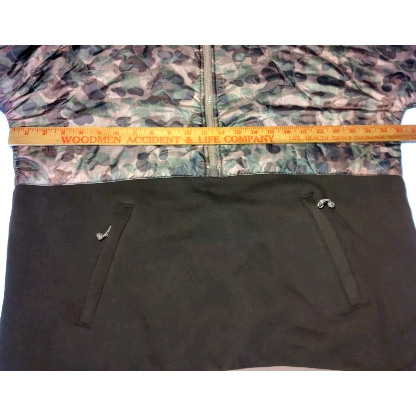 Burton Burton Moonbase Anorak Jacket Women L Brown Camouflage Camo 1/4 Zip Pullover Size L / US 10 / IT 46 - 3 Thumbnail