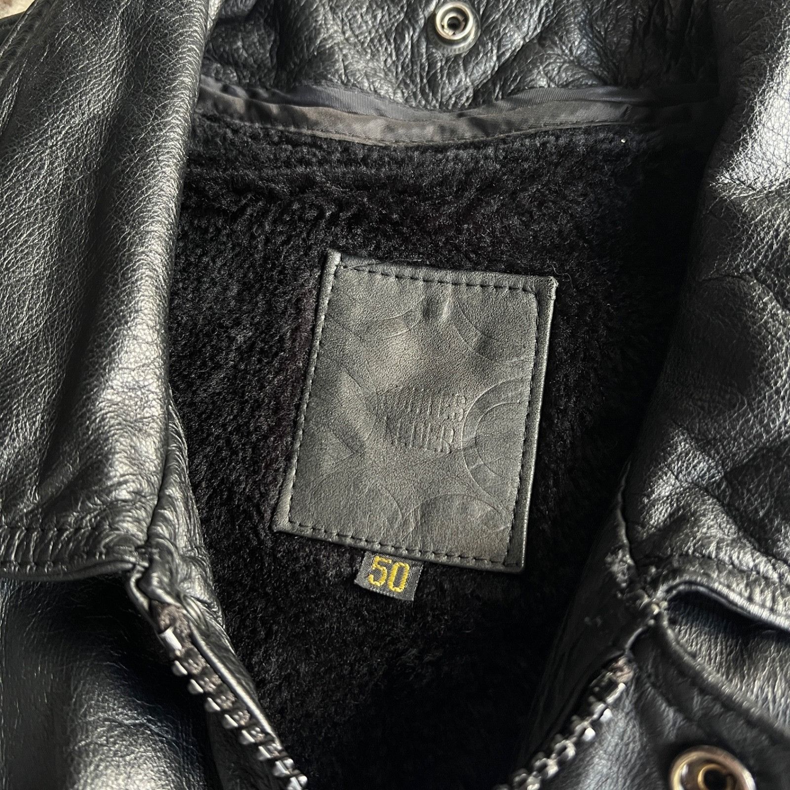 Genuine Leather Vintage Leather Cowhide Flight Bomber Jacket Size US M / EU 48-50 / 2 - 4 Thumbnail