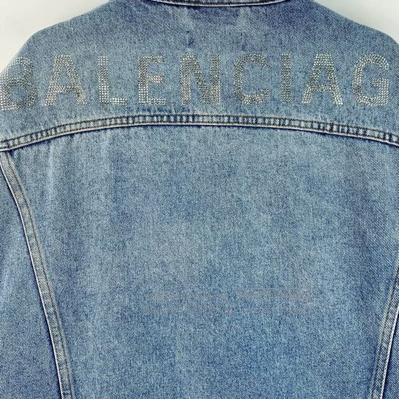 Balenciaga Balenciaga Light Blue Cotton Collar Single Breasted Long S Size XS / US 0-2 / IT 36-38 - 5 Thumbnail