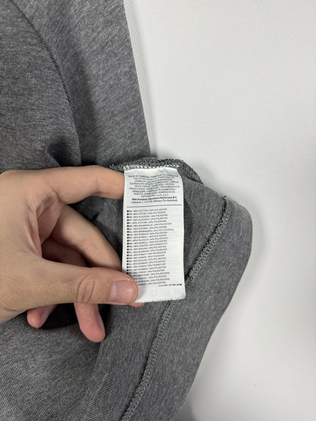 Nike Men’s Nike Tech Fleece Crewneck Sweatshirt Pockets Gray XXL Size US XXL / EU 58 / 5 - 8 Thumbnail