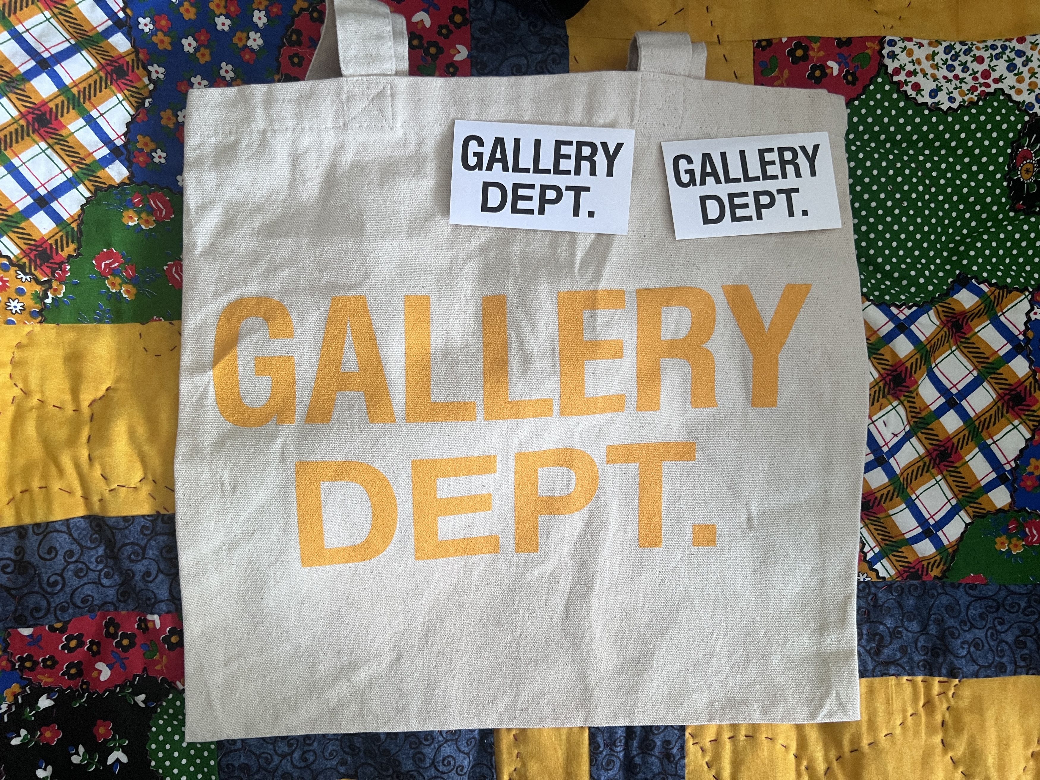 Gallery Dept. Gallery Dept. Tote with Stickers "What's Next?" Size ONE SIZE - 2 Thumbnail