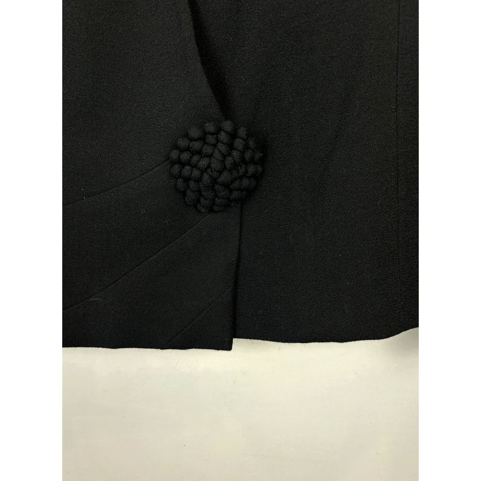 Vintage Vtg Herbert Grossman Blazer Womens 8 Black Wool Jacket Cynthia Sobel Union Made Size M / US 6-8 / IT 42-44 - 4 Thumbnail