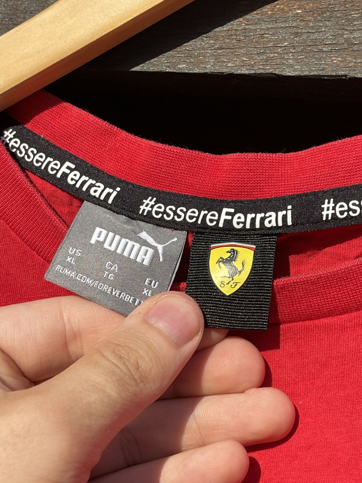 Ferrari × Puma Puma Ferrari #16 Charles Leclerc Formula 1 T-shirt jersey Size US XL / EU 56 / 4 - 8 Thumbnail