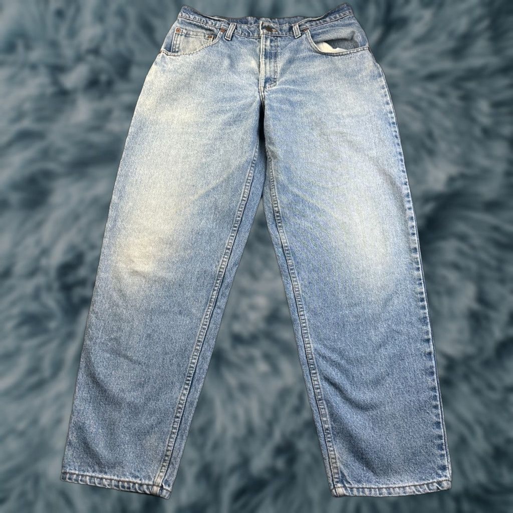 Levi's Levi's 560 Jeans Mens 34x30 Blue Denim Pants 90s USA Made Tapered Leg Size US 30 / EU 46 - 1 Thumbnail
