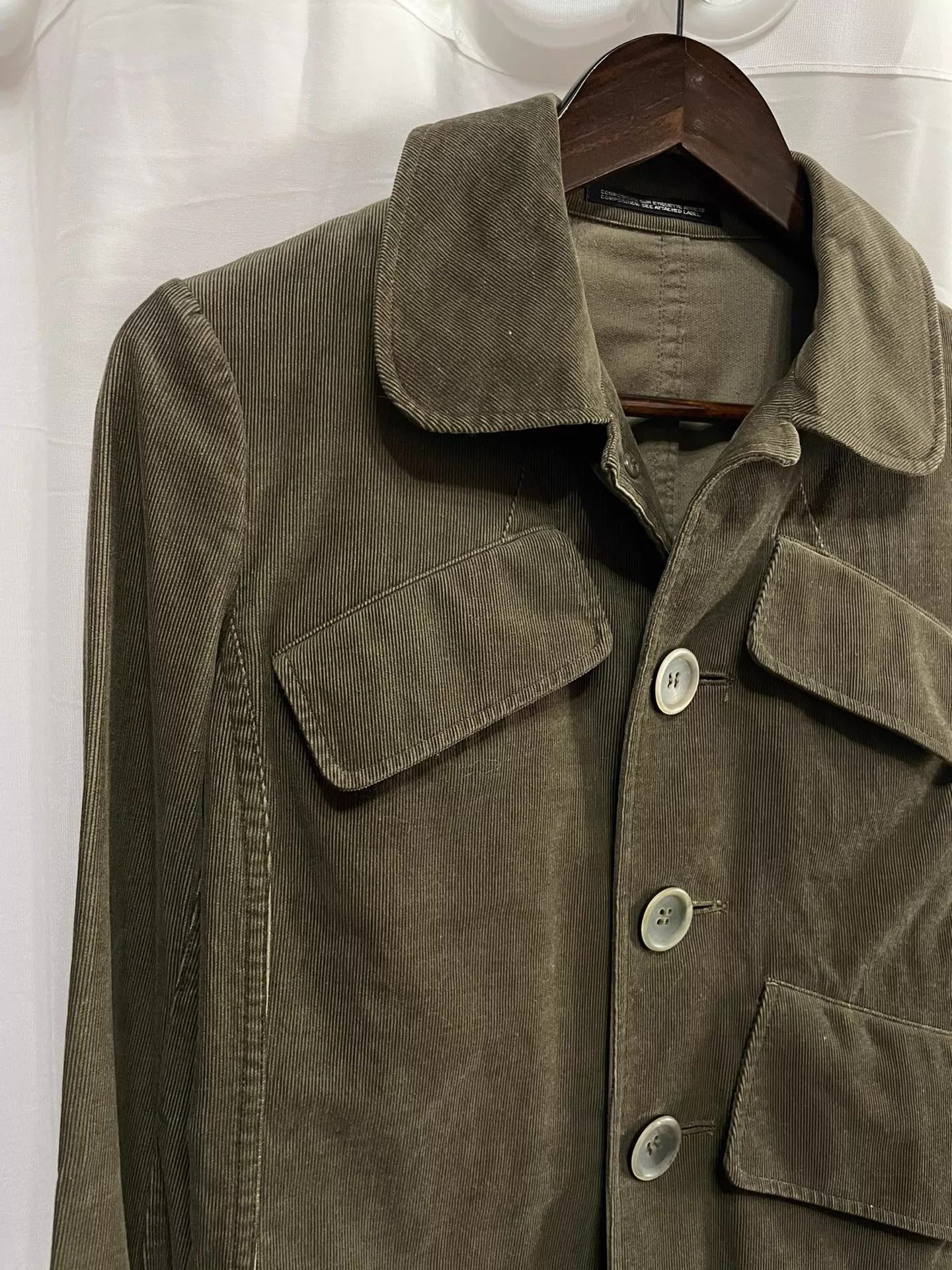Yohji Yamamoto Yohji Yamamoto Y’s Tan Khaki Vintage Blazer Size 1 Size US S / EU 44-46 / 1 - 3 Thumbnail