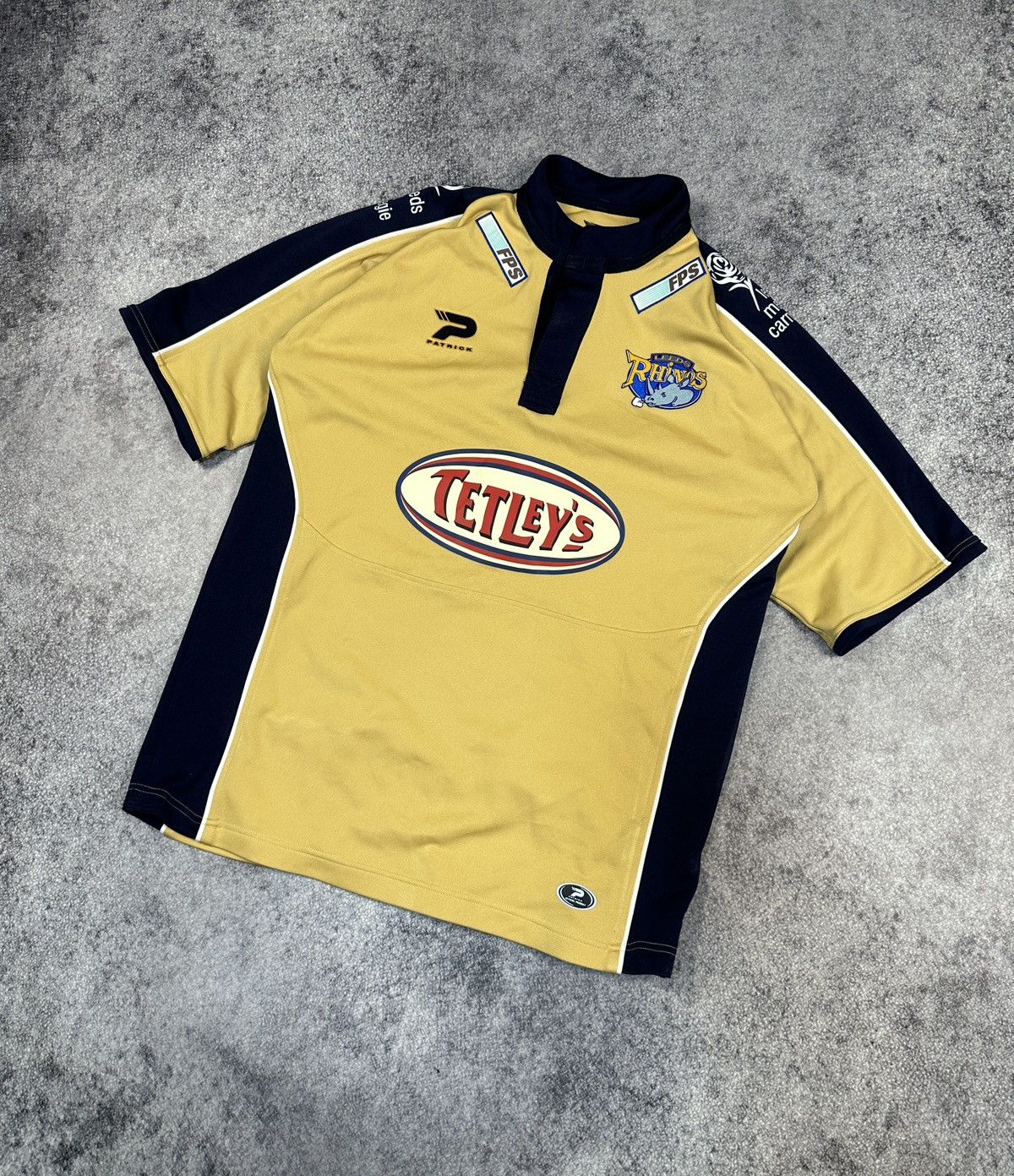 Vintage Patrick Leeds Rhinos Rugby Jersey Rare Vintage L Size US L / EU 52-54 / 3 - 1 Thumbnail