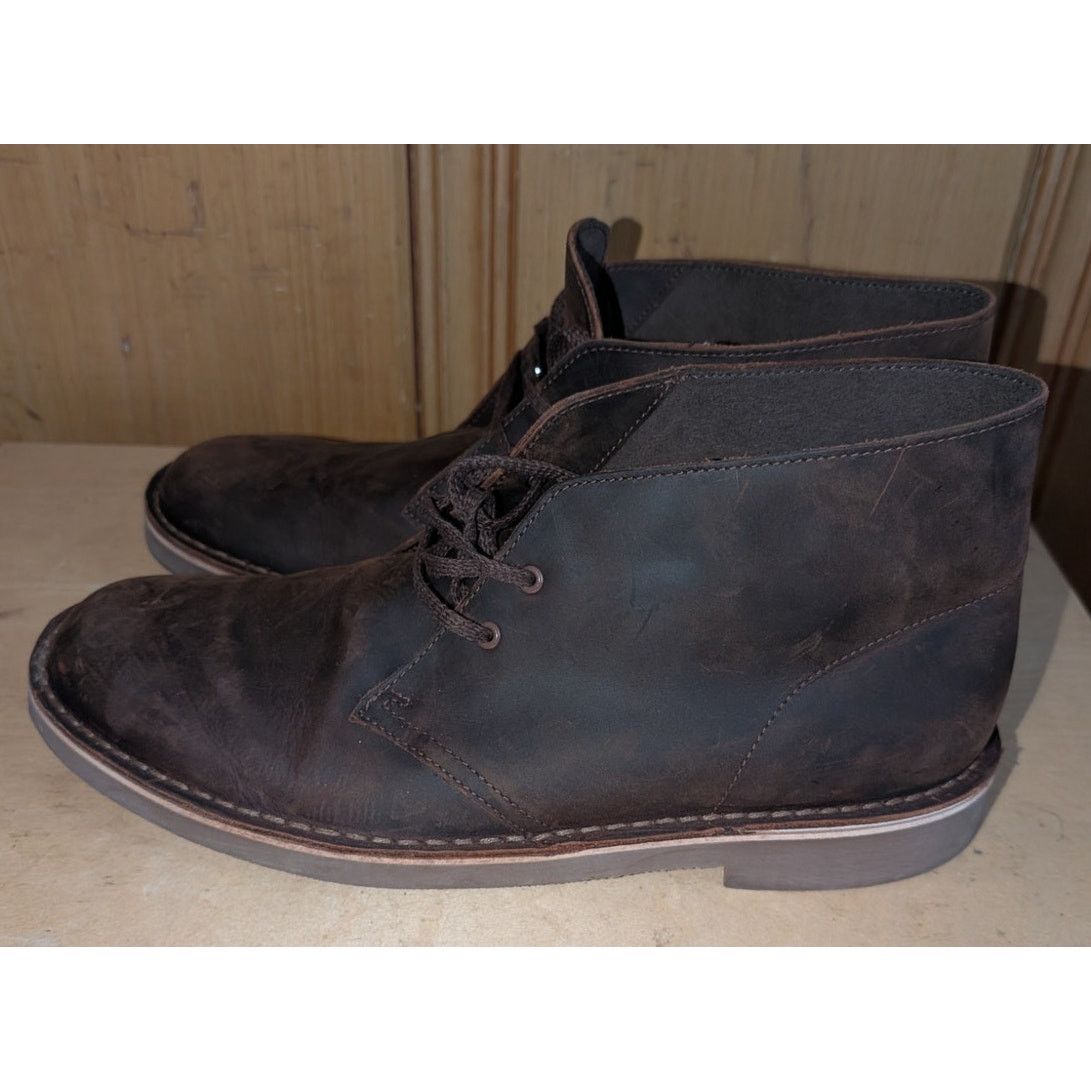Clarks Clarks Bushacre 2 Beeswax Desert Boot Chukka 11 Men's Brown Size US 10.5 / EU 43-44 - 2 Thumbnail