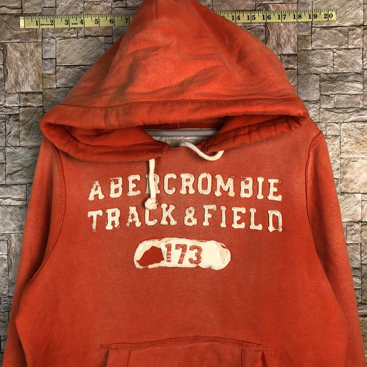 Abercrombie & Fitch Abercrombie Track & Field Orange Hoodie #A876 Size US M / EU 48-50 / 2 - 5 Thumbnail