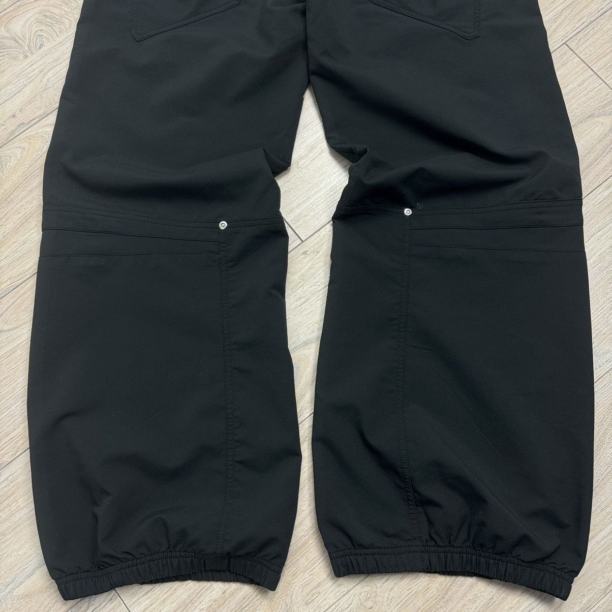 Nike Vintage Nike 90s Sphere Dry Baggy Drill Black Sweatpants Size US 37 - 12 Thumbnail