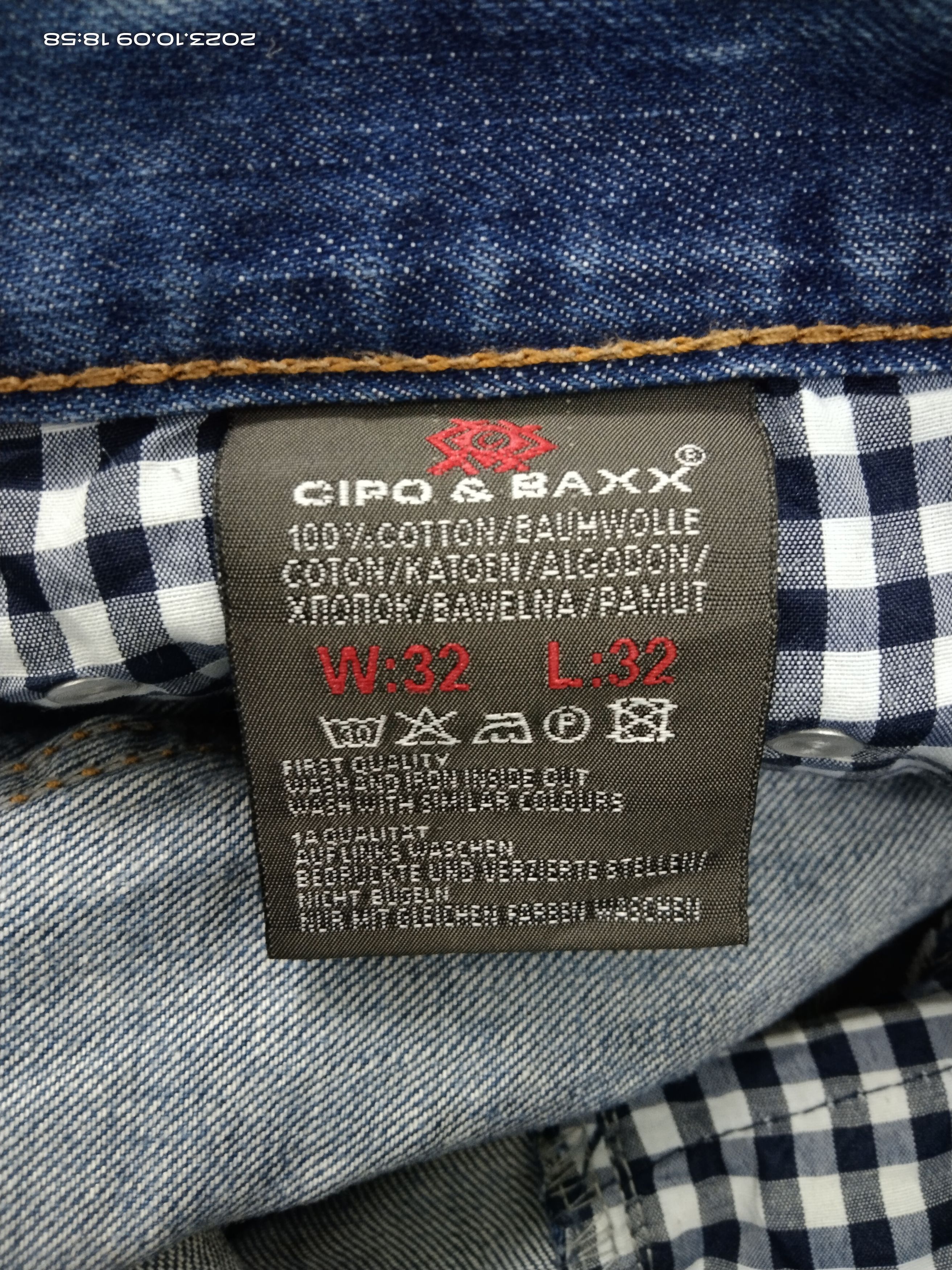 If Six Was Nine SICK RIPED PACTH CEPO&BAXX DENIM PANTS Size US 32 / EU 48 - 9 Thumbnail