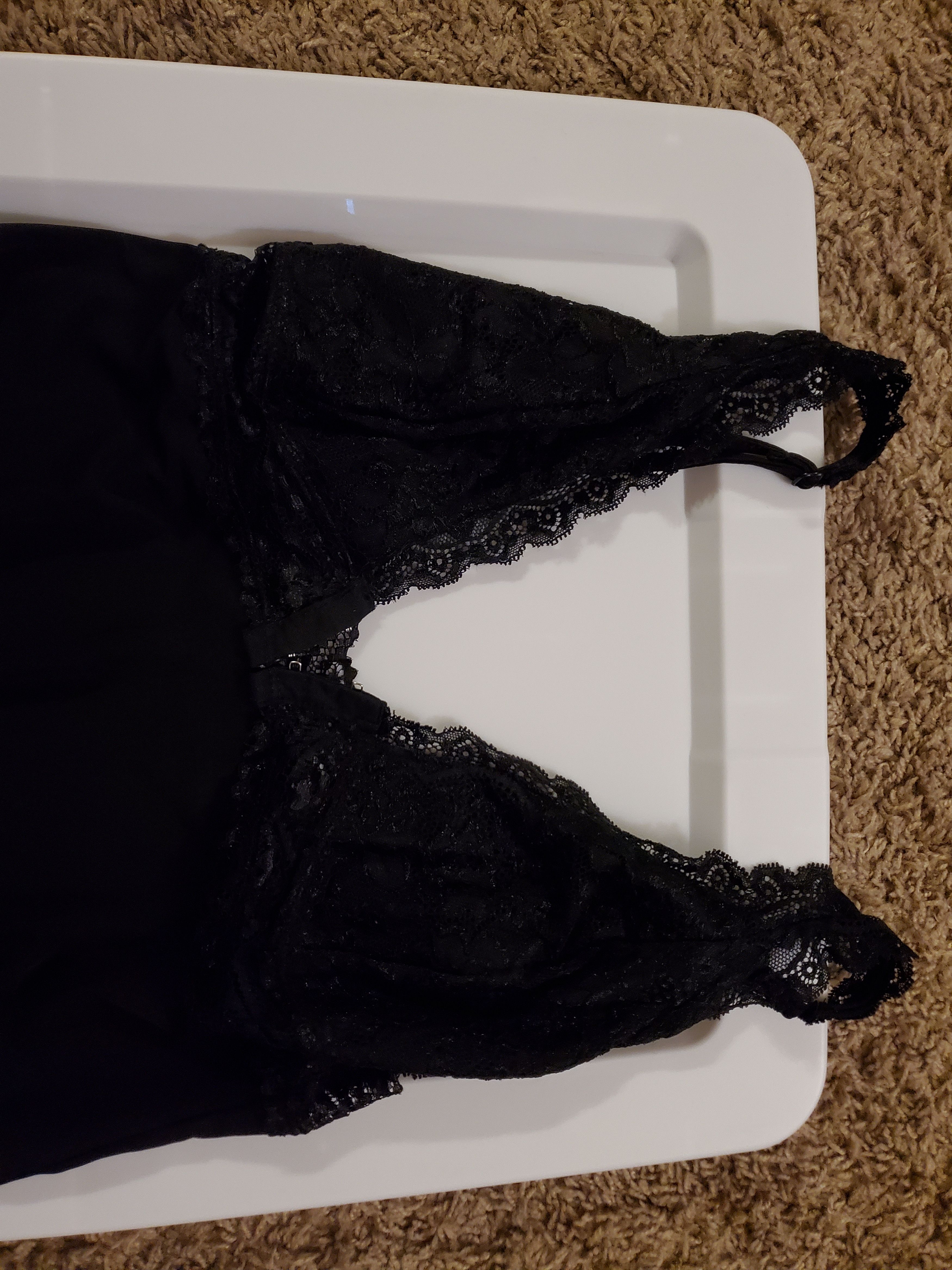 Other Brand New Black Bodysuit w/ Lace Details (size XL) Size XL / US 12-14 / IT 48-50 - 8 Thumbnail