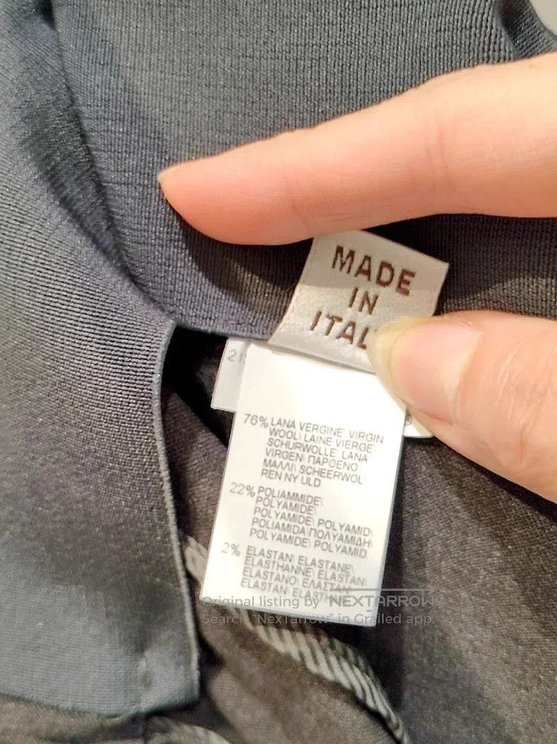 Brunello Cucinelli Brunello Cucinelli Gray Casual Pants. Size US 28 / EU 44 - 5 Thumbnail