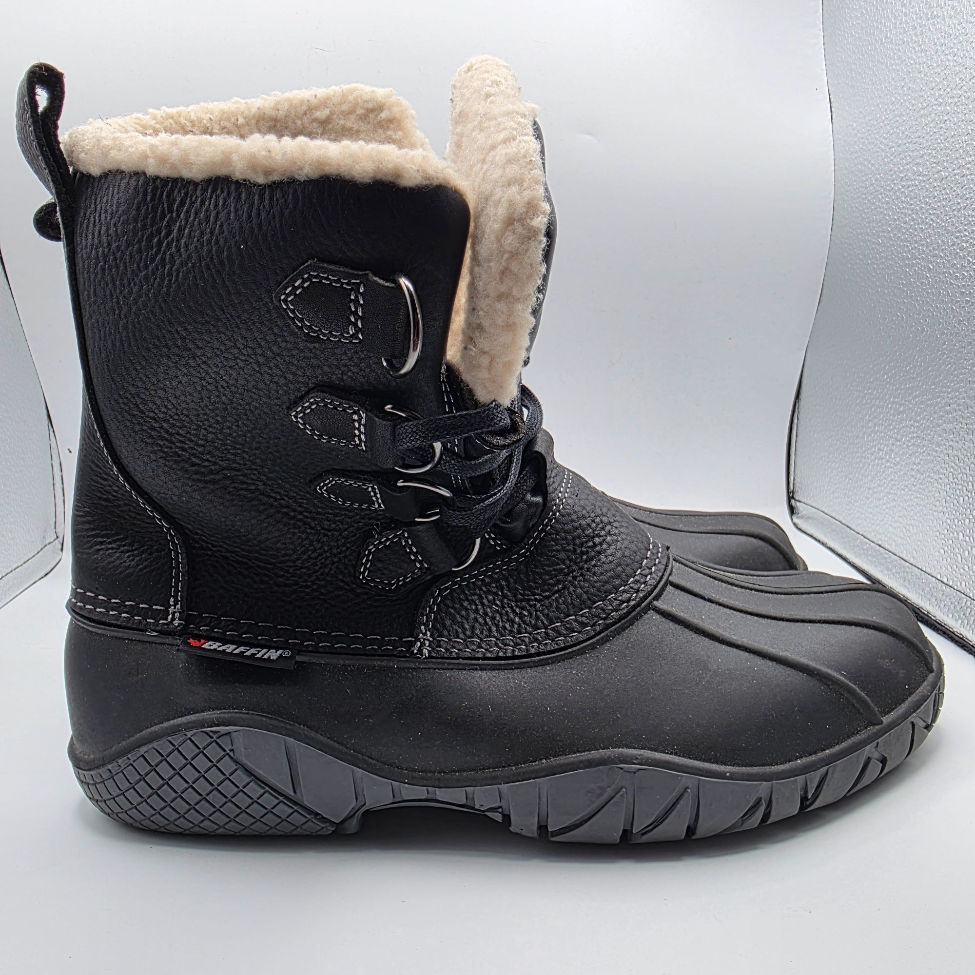 Other Baffin Yellowknife Mens Size 11 Black Boots Outdoors Winter Size US 11 / EU 44 - 12 Thumbnail